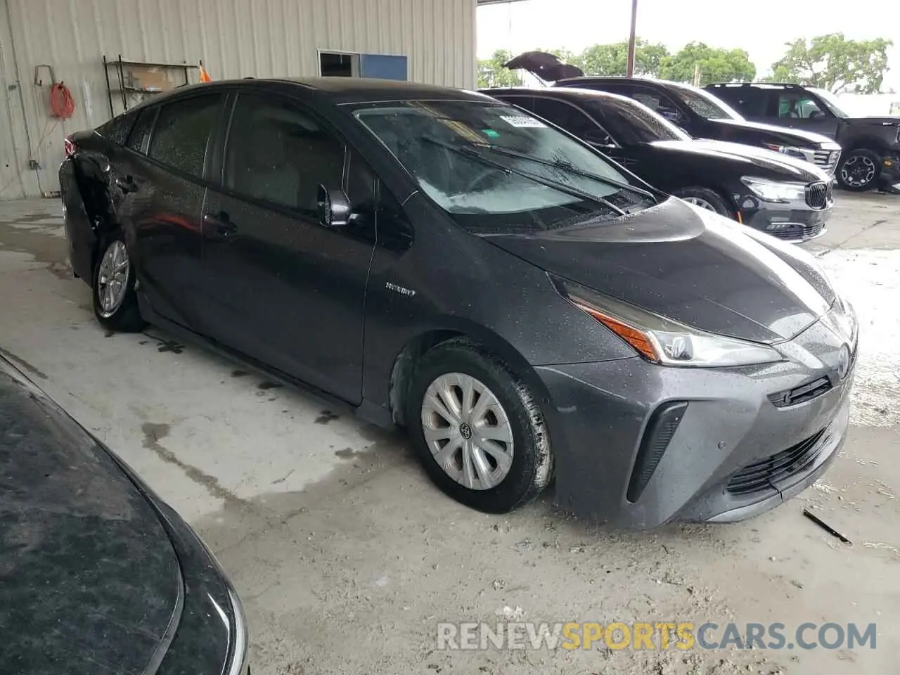 4 Photograph of a damaged car JTDKARFU5L3103146 TOYOTA PRIUS 2020