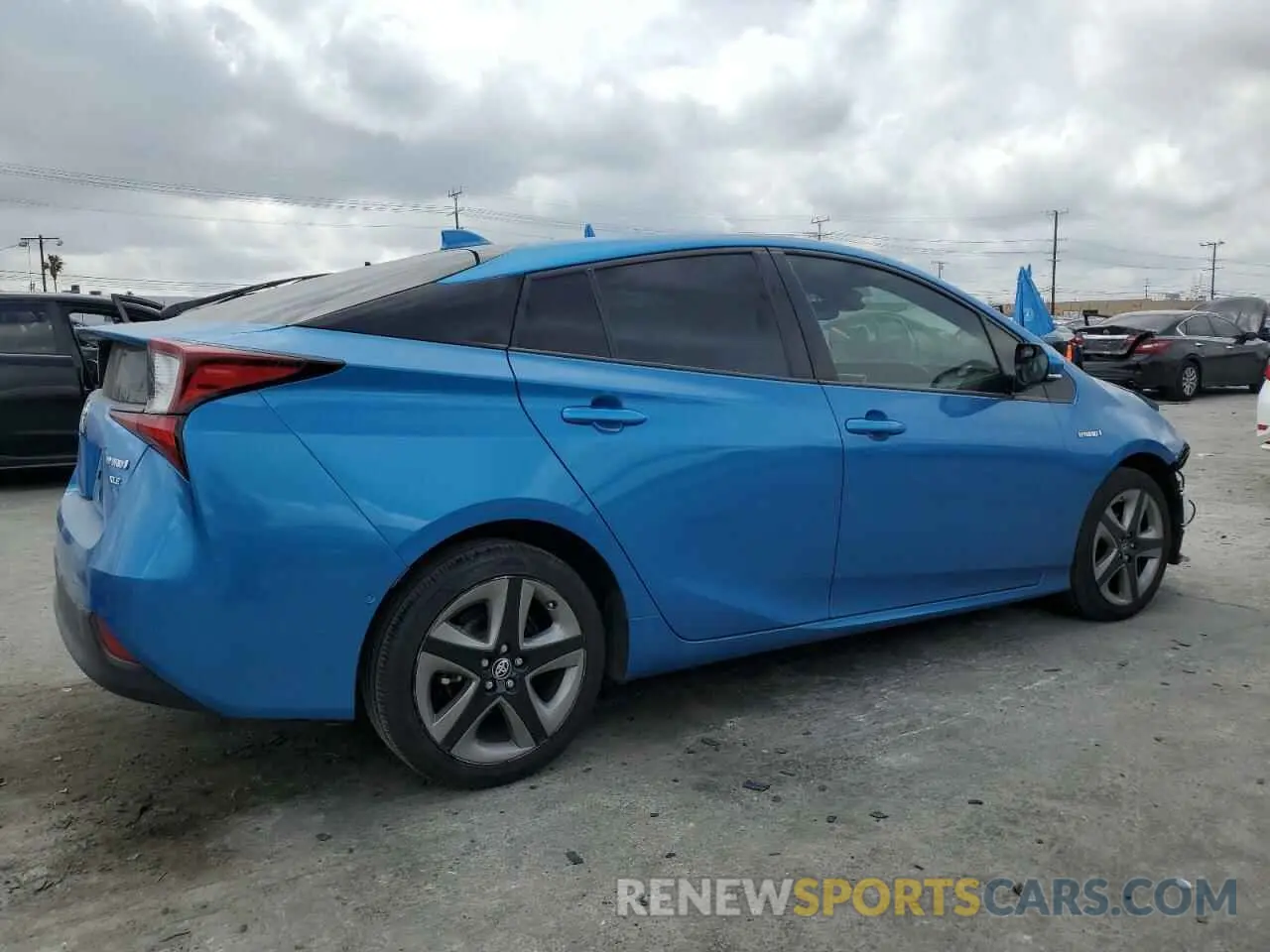 3 Photograph of a damaged car JTDKARFU5L3104913 TOYOTA PRIUS 2020
