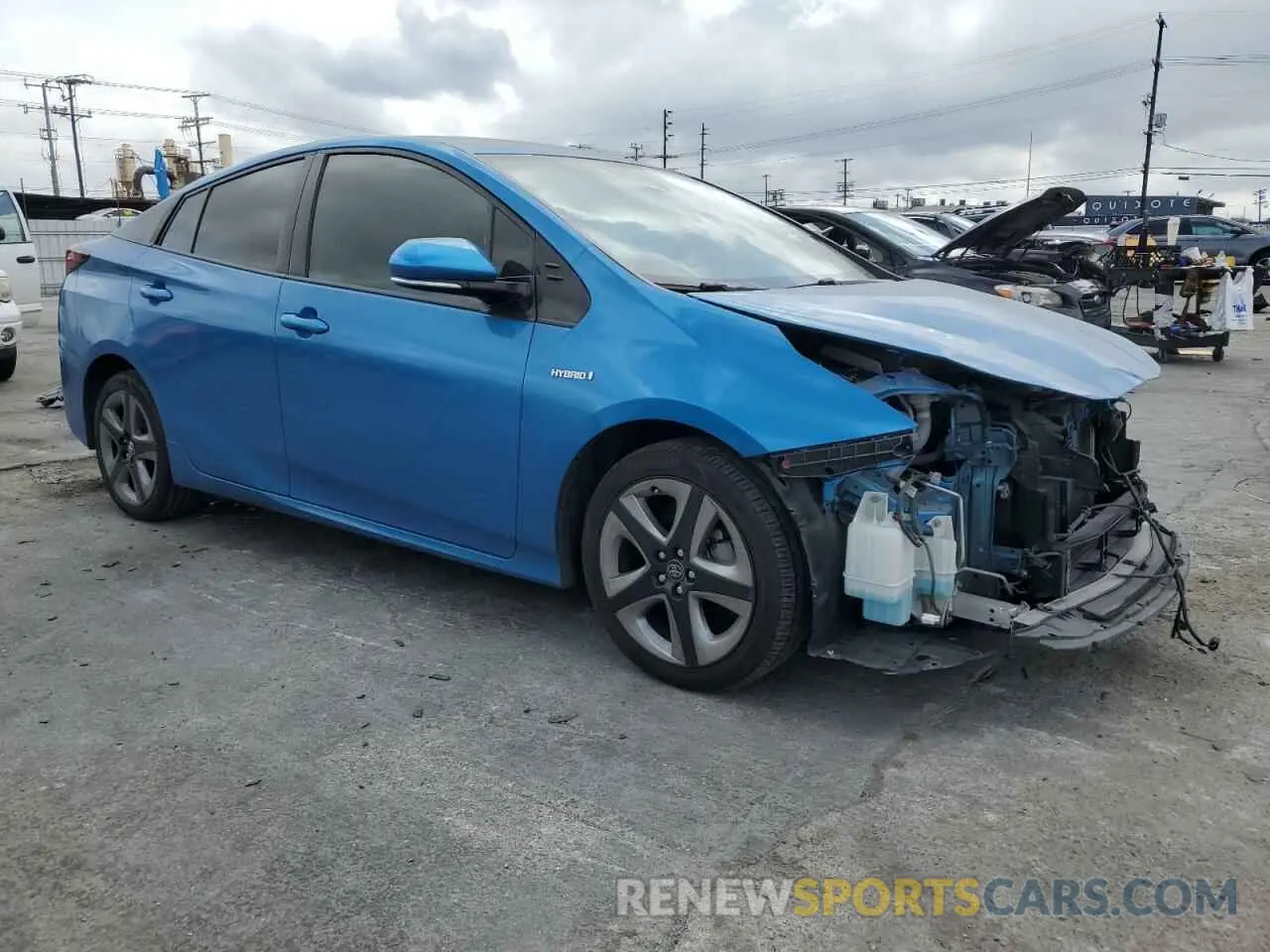 4 Photograph of a damaged car JTDKARFU5L3104913 TOYOTA PRIUS 2020