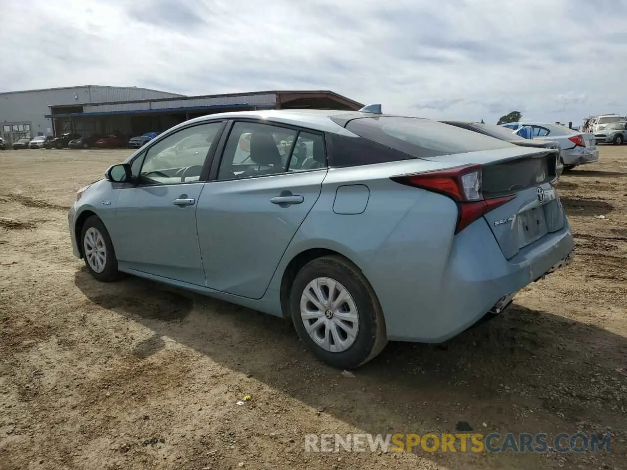 2 Photograph of a damaged car JTDKARFU5L3105804 TOYOTA PRIUS 2020
