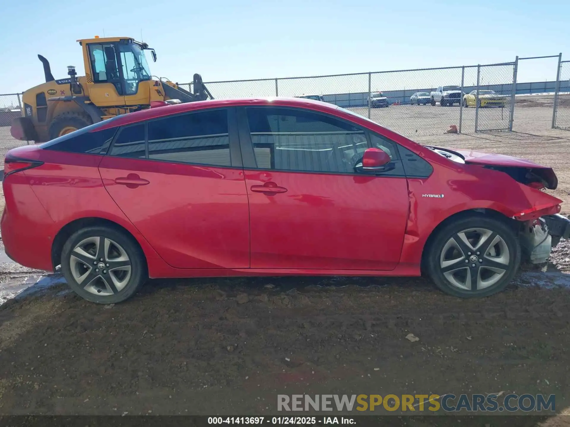 14 Photograph of a damaged car JTDKARFU5L3106001 TOYOTA PRIUS 2020