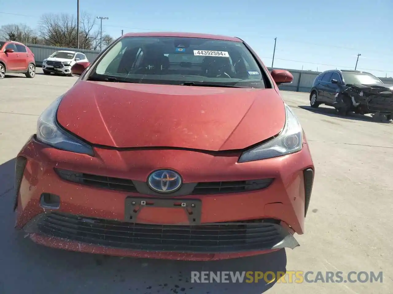 5 Photograph of a damaged car JTDKARFU5L3109769 TOYOTA PRIUS 2020