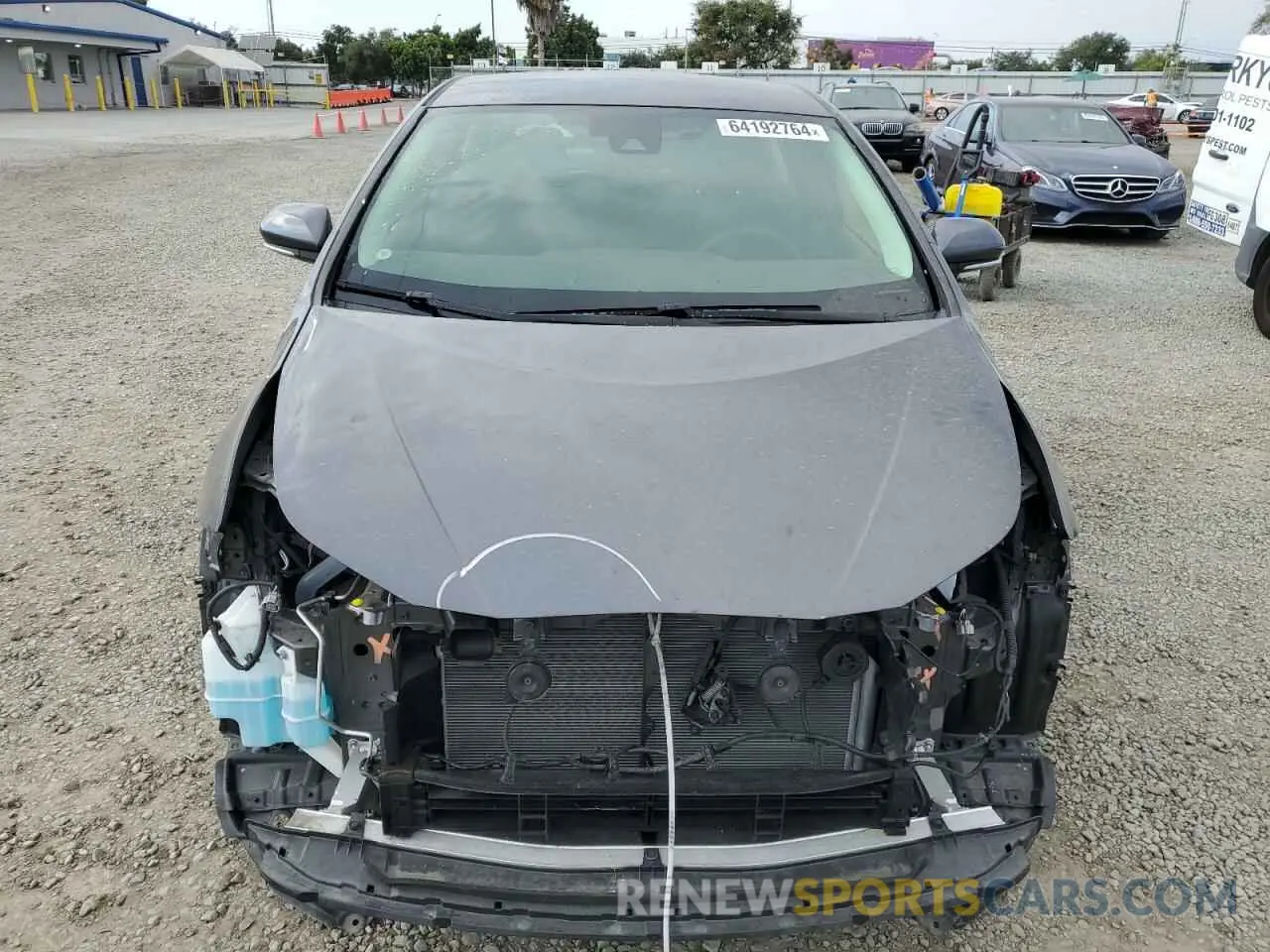 5 Photograph of a damaged car JTDKARFU5L3114213 TOYOTA PRIUS 2020