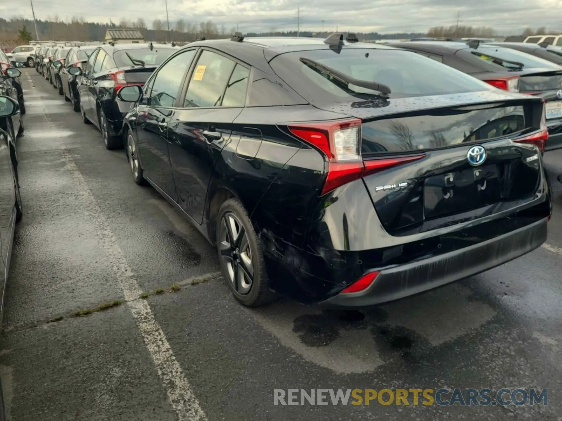 4 Photograph of a damaged car JTDKARFU5L3114714 TOYOTA PRIUS 2020