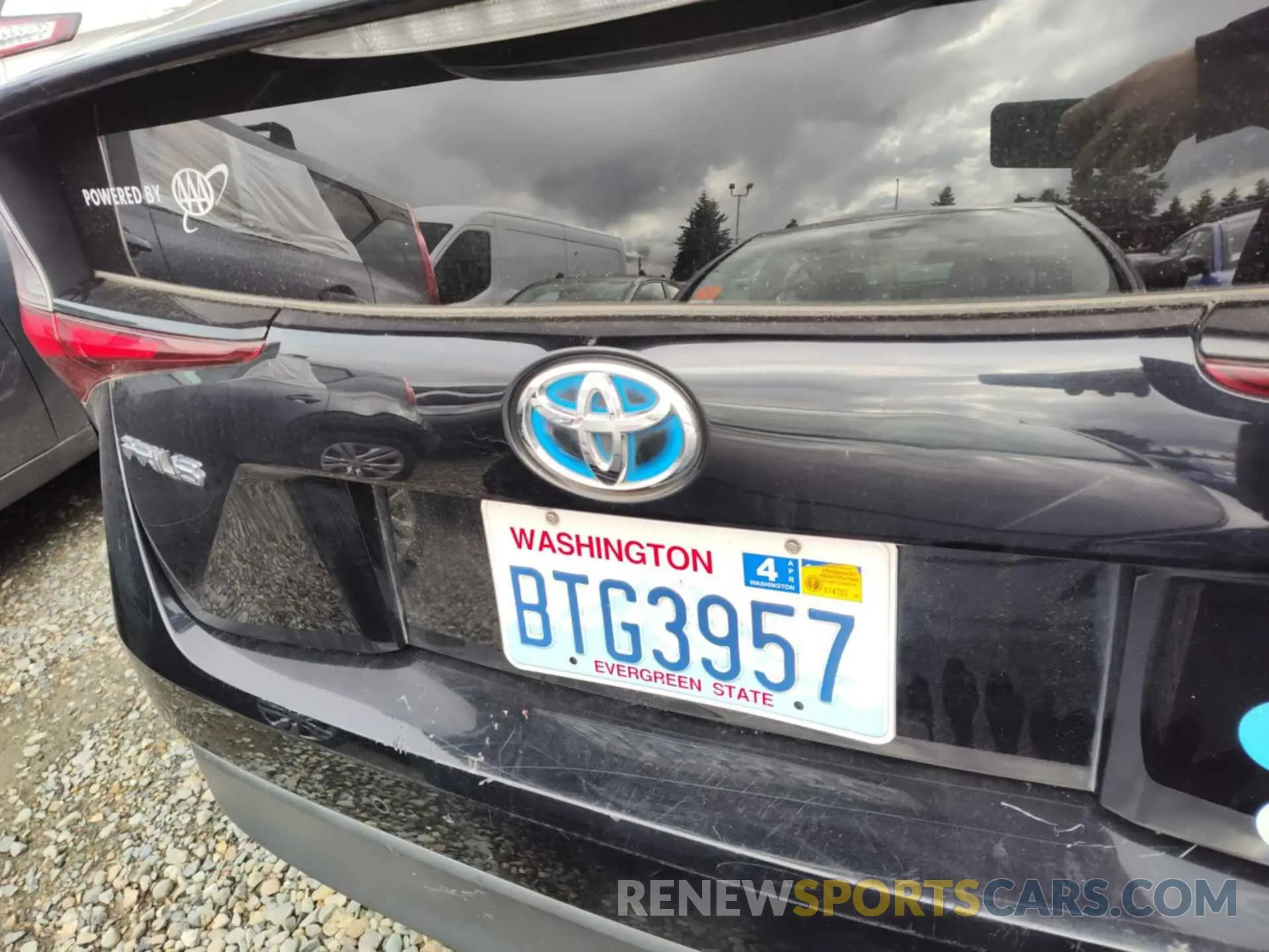 27 Photograph of a damaged car JTDKARFU5L3115040 TOYOTA PRIUS 2020