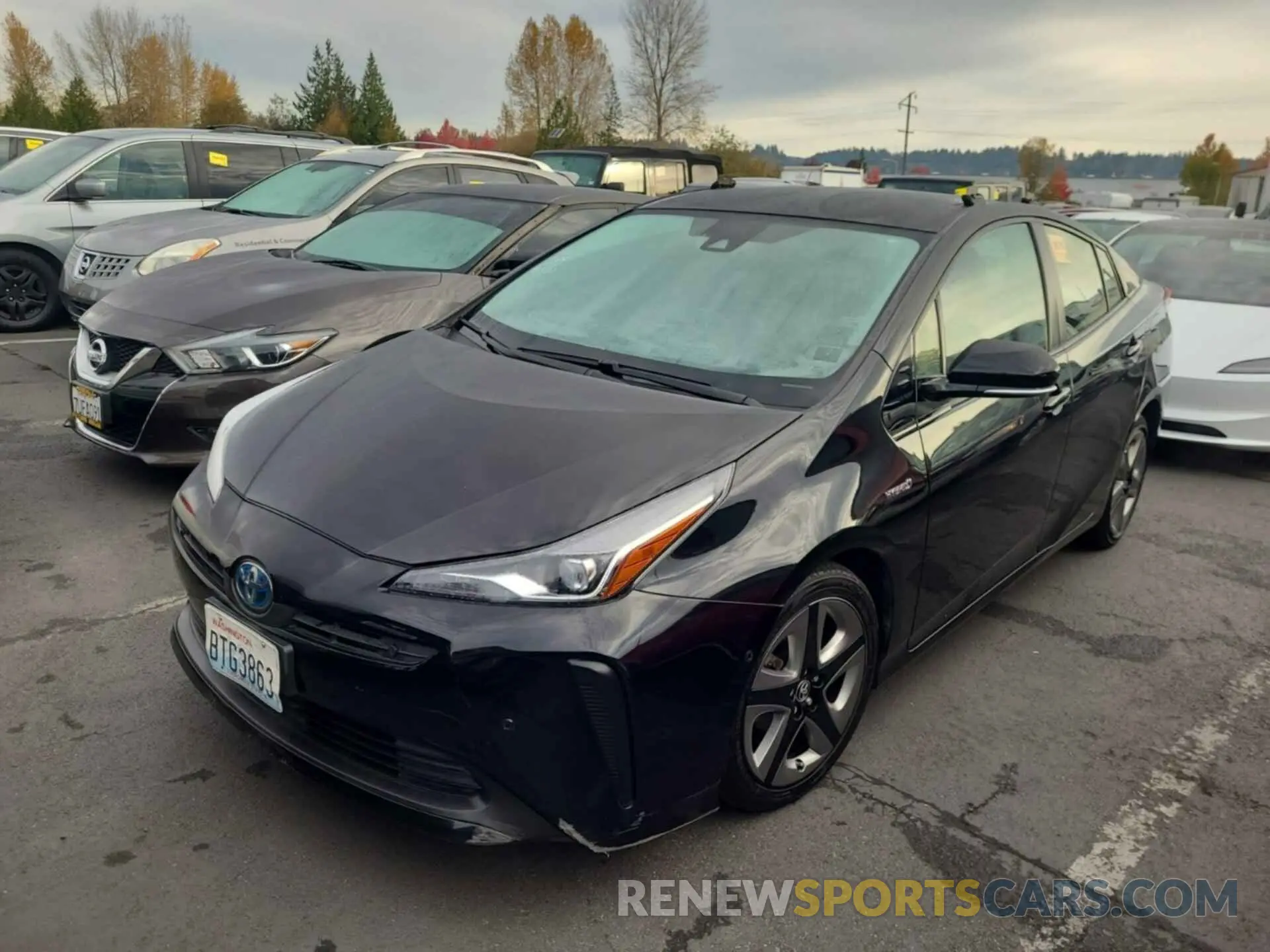 6 Photograph of a damaged car JTDKARFU5L3115121 TOYOTA PRIUS 2020