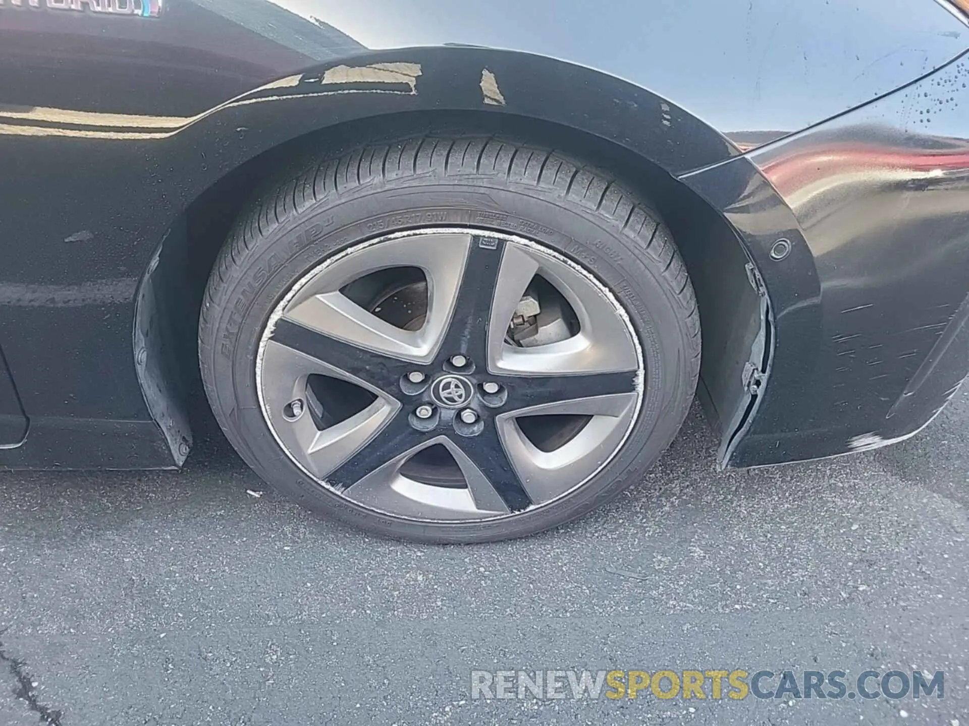 9 Photograph of a damaged car JTDKARFU5L3115121 TOYOTA PRIUS 2020