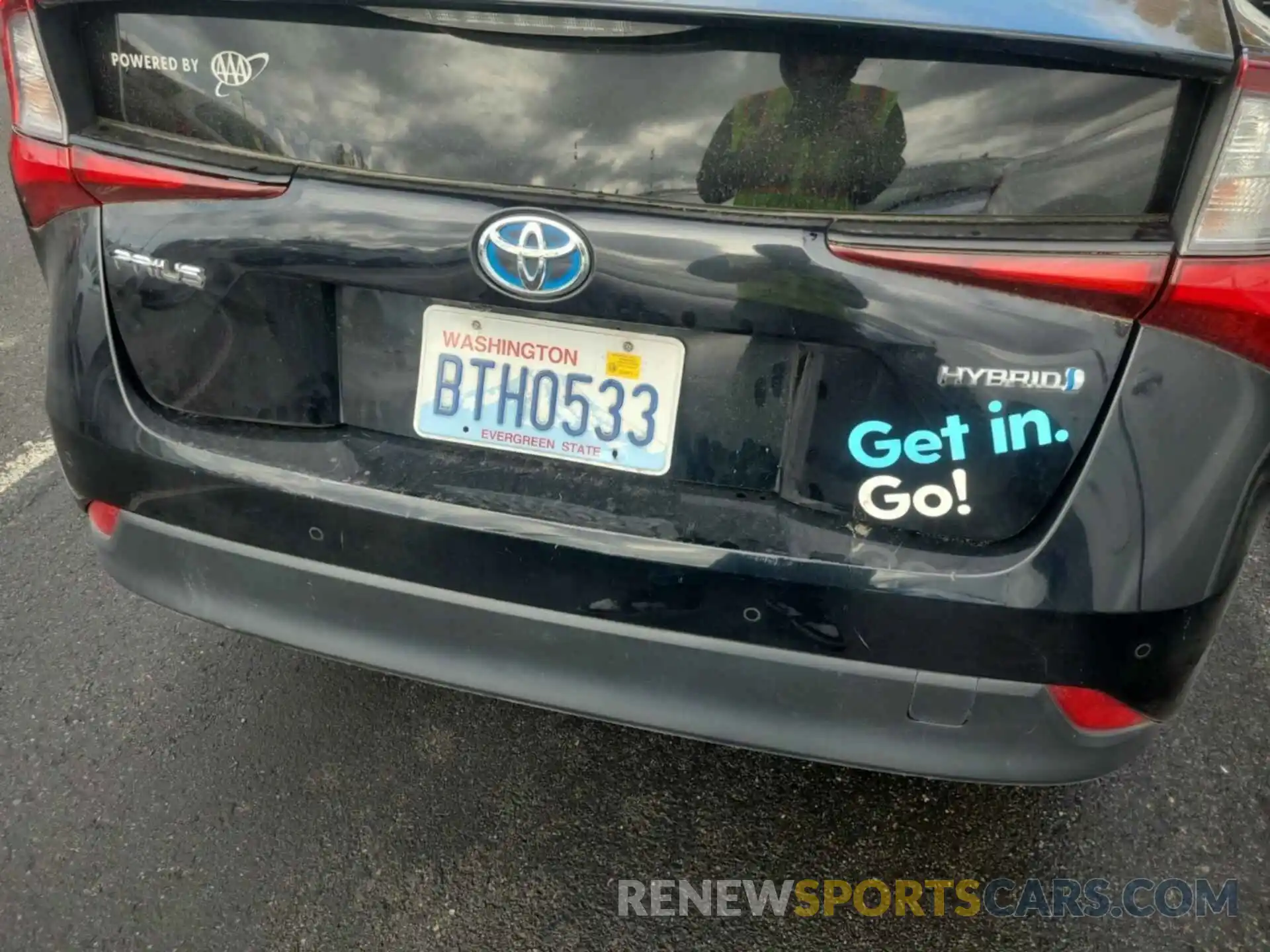 16 Photograph of a damaged car JTDKARFU5L3115605 TOYOTA PRIUS 2020