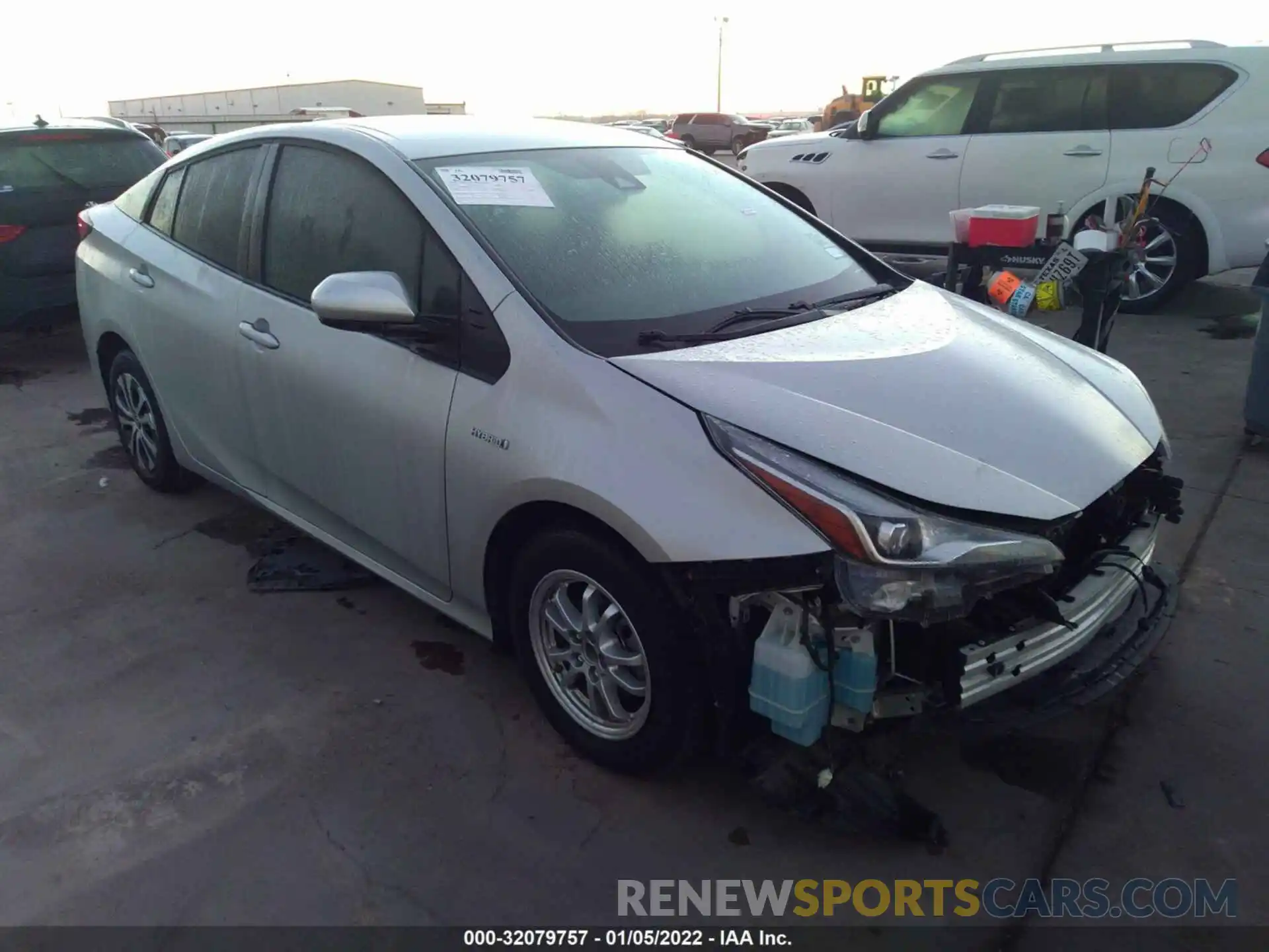 1 Photograph of a damaged car JTDKARFU5L3118309 TOYOTA PRIUS 2020