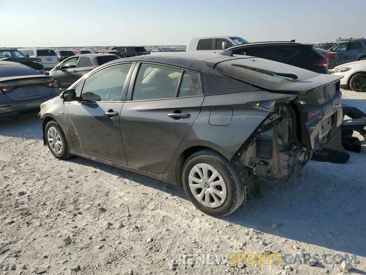 2 Photograph of a damaged car JTDKARFU5L3119850 TOYOTA PRIUS 2020