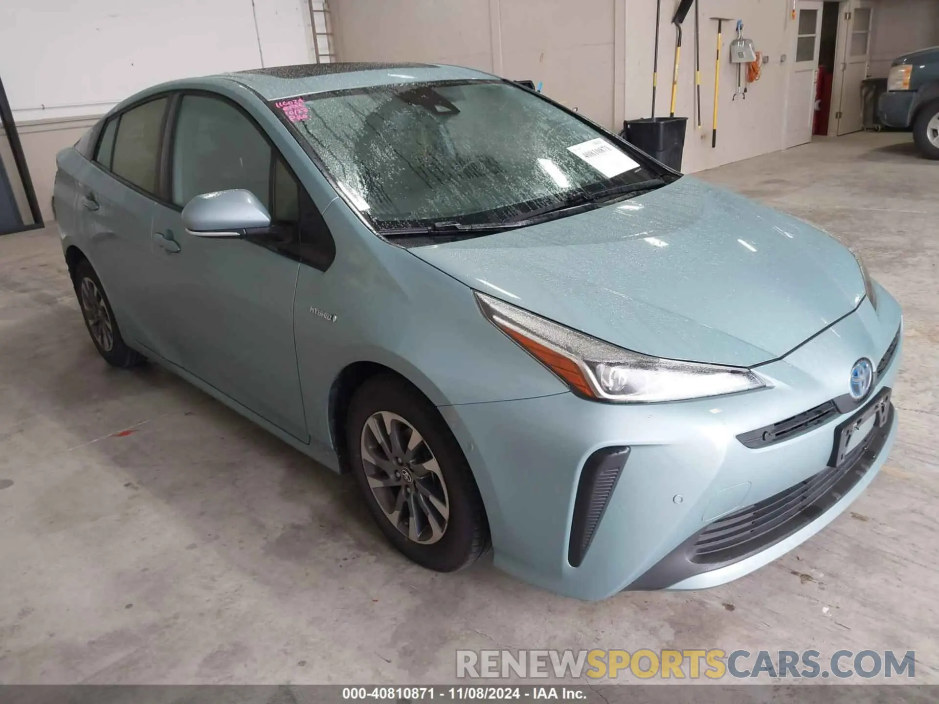 1 Photograph of a damaged car JTDKARFU6L3106718 TOYOTA PRIUS 2020