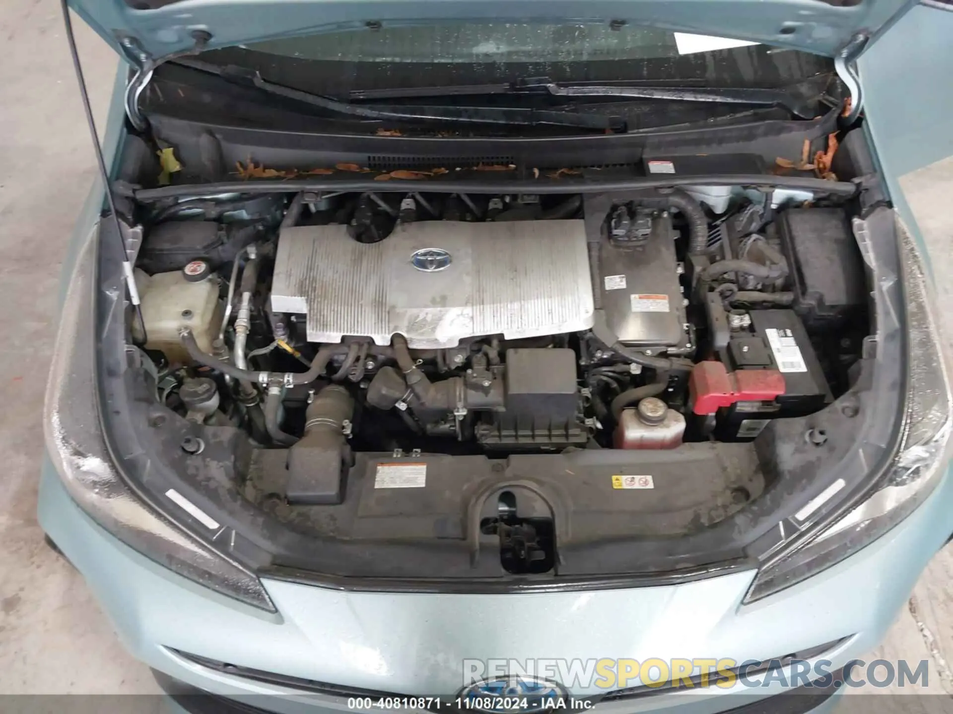 10 Photograph of a damaged car JTDKARFU6L3106718 TOYOTA PRIUS 2020