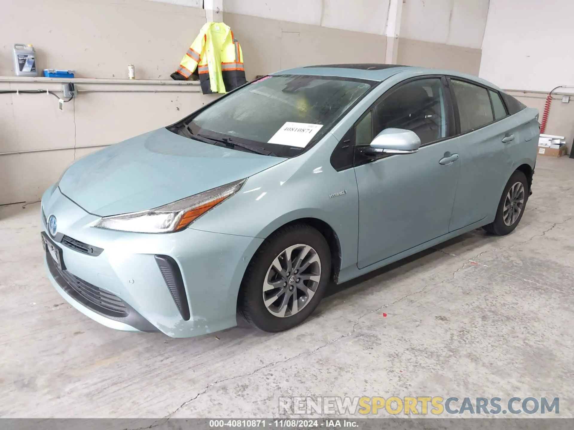 2 Photograph of a damaged car JTDKARFU6L3106718 TOYOTA PRIUS 2020