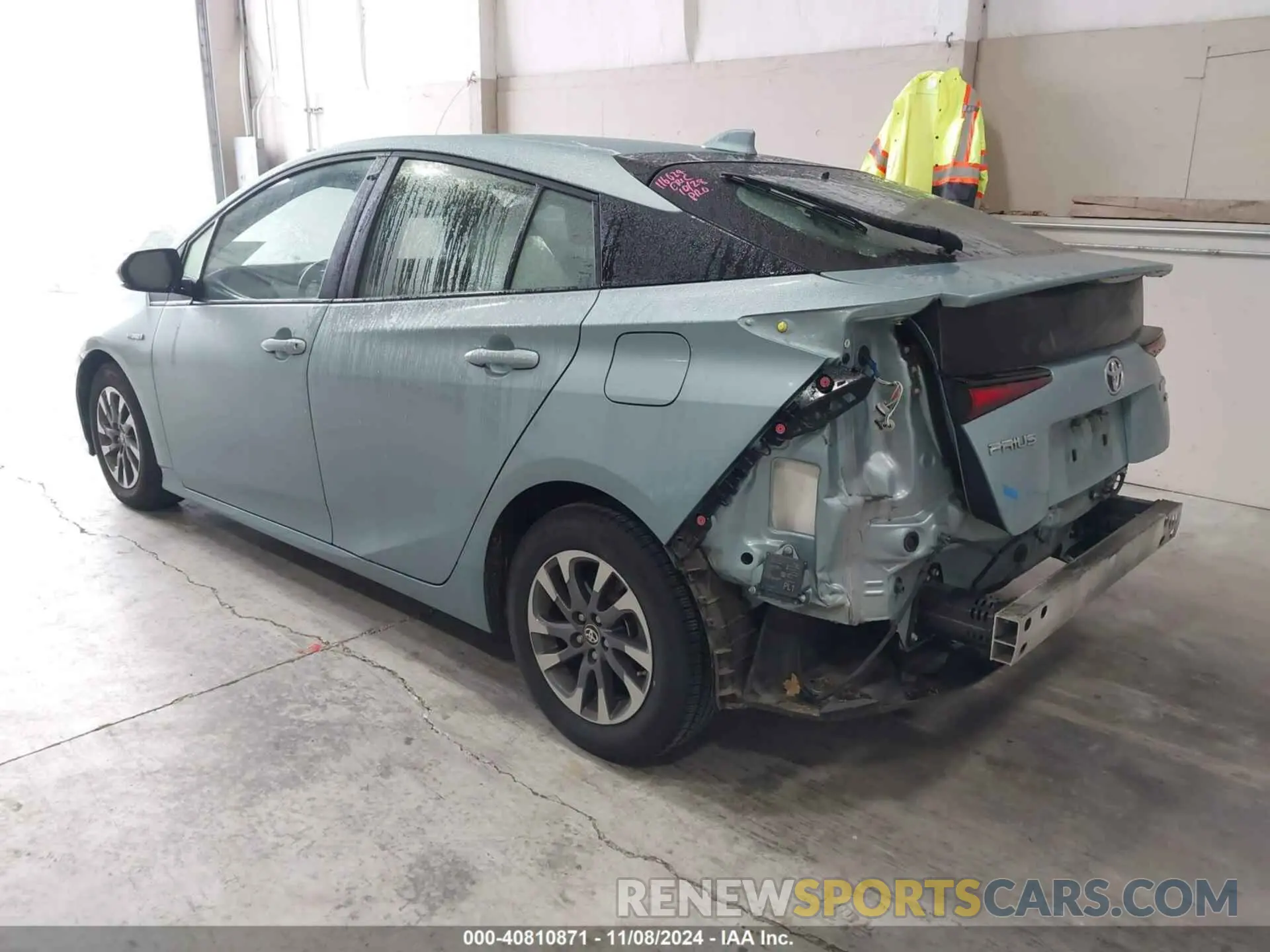 3 Photograph of a damaged car JTDKARFU6L3106718 TOYOTA PRIUS 2020