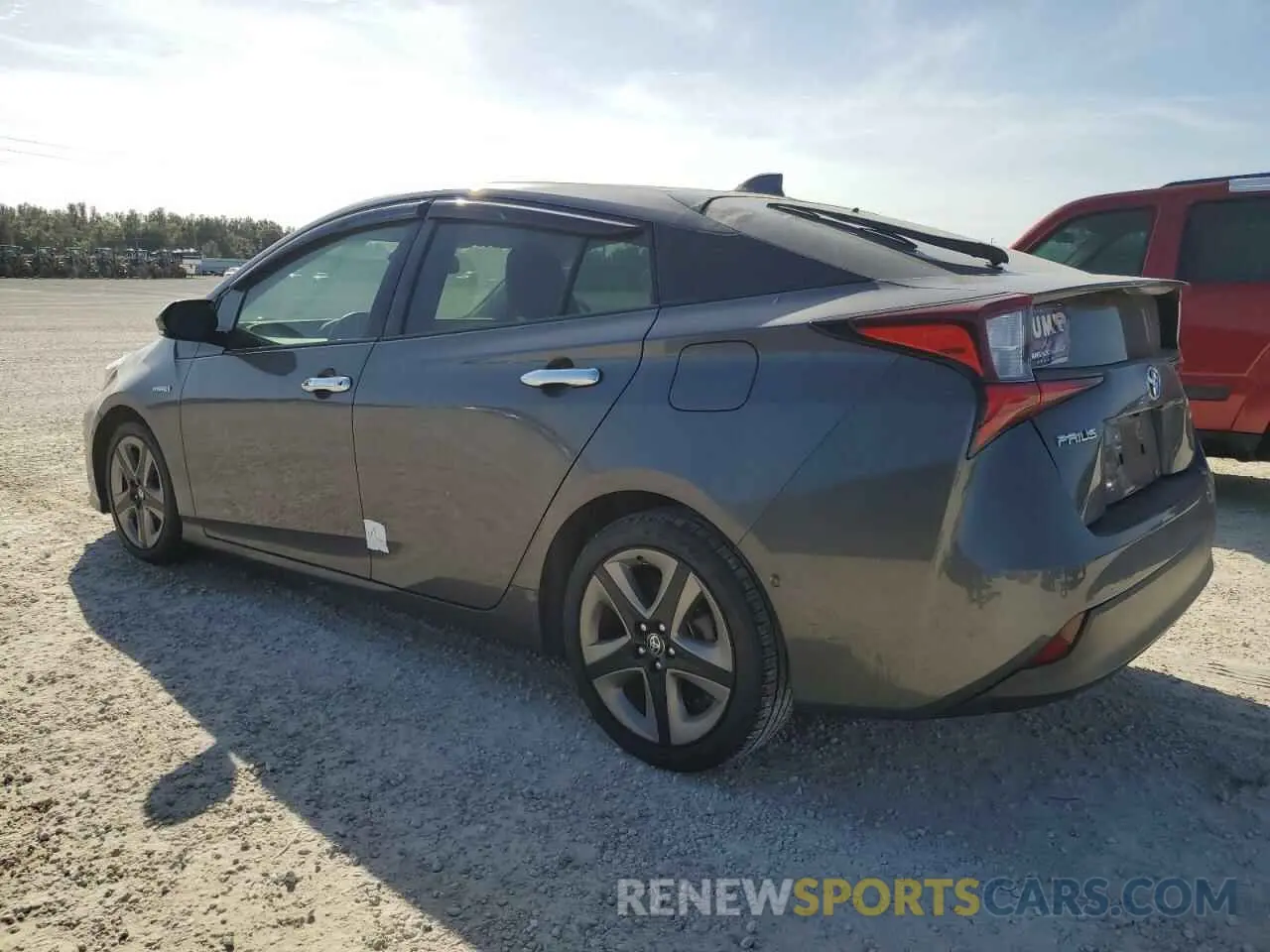 2 Photograph of a damaged car JTDKARFU6L3114253 TOYOTA PRIUS 2020