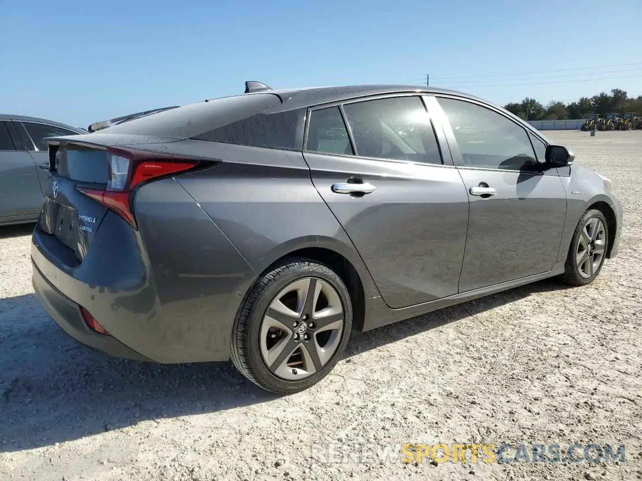 3 Photograph of a damaged car JTDKARFU6L3114253 TOYOTA PRIUS 2020