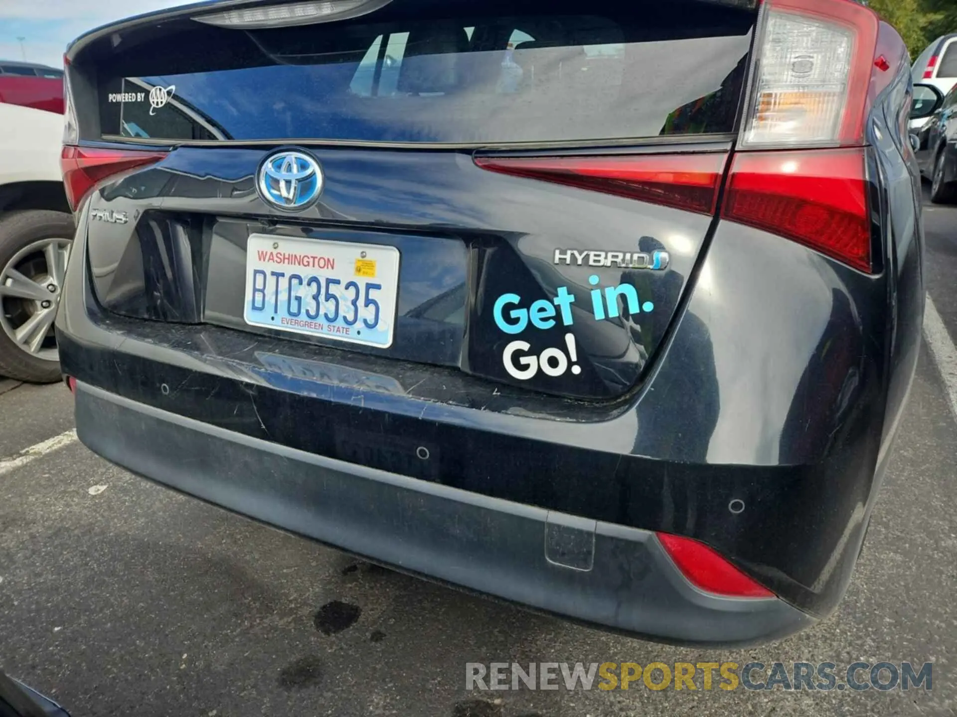 9 Photograph of a damaged car JTDKARFU6L3115337 TOYOTA PRIUS 2020