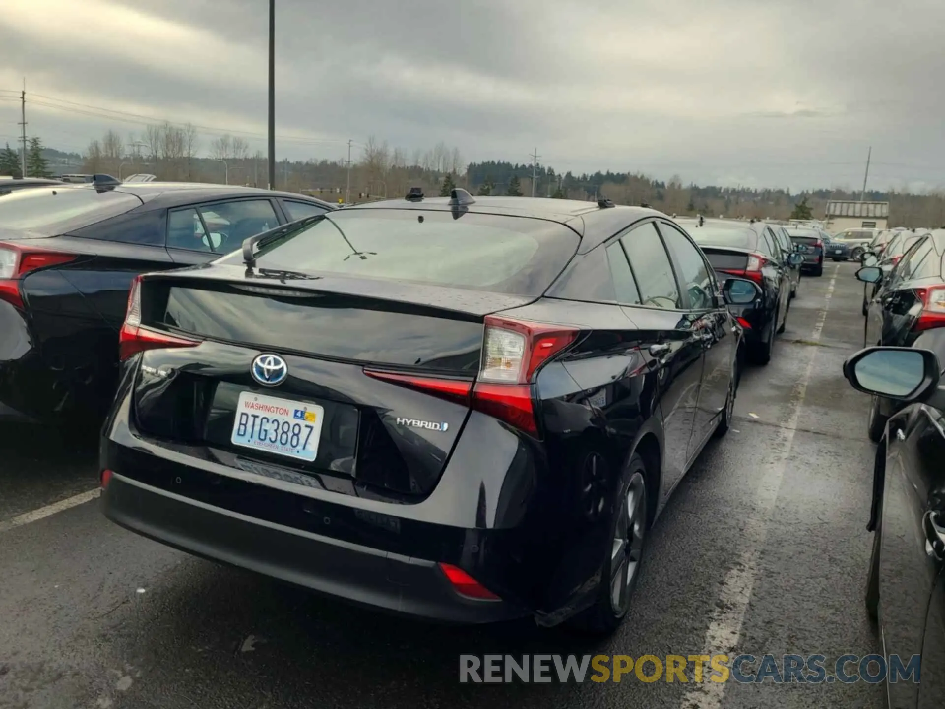 21 Photograph of a damaged car JTDKARFU6L3115354 TOYOTA PRIUS 2020