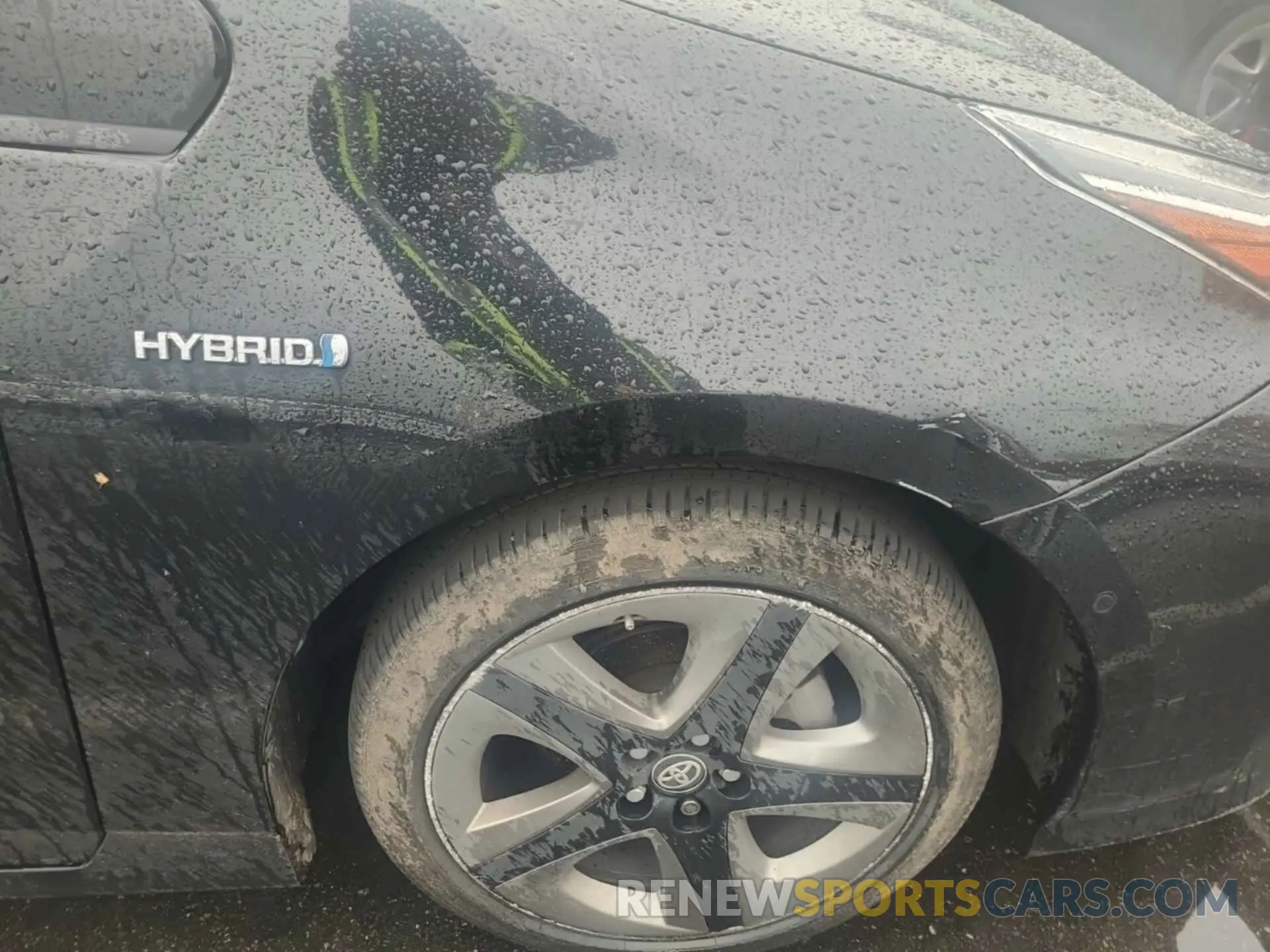9 Photograph of a damaged car JTDKARFU6L3115354 TOYOTA PRIUS 2020