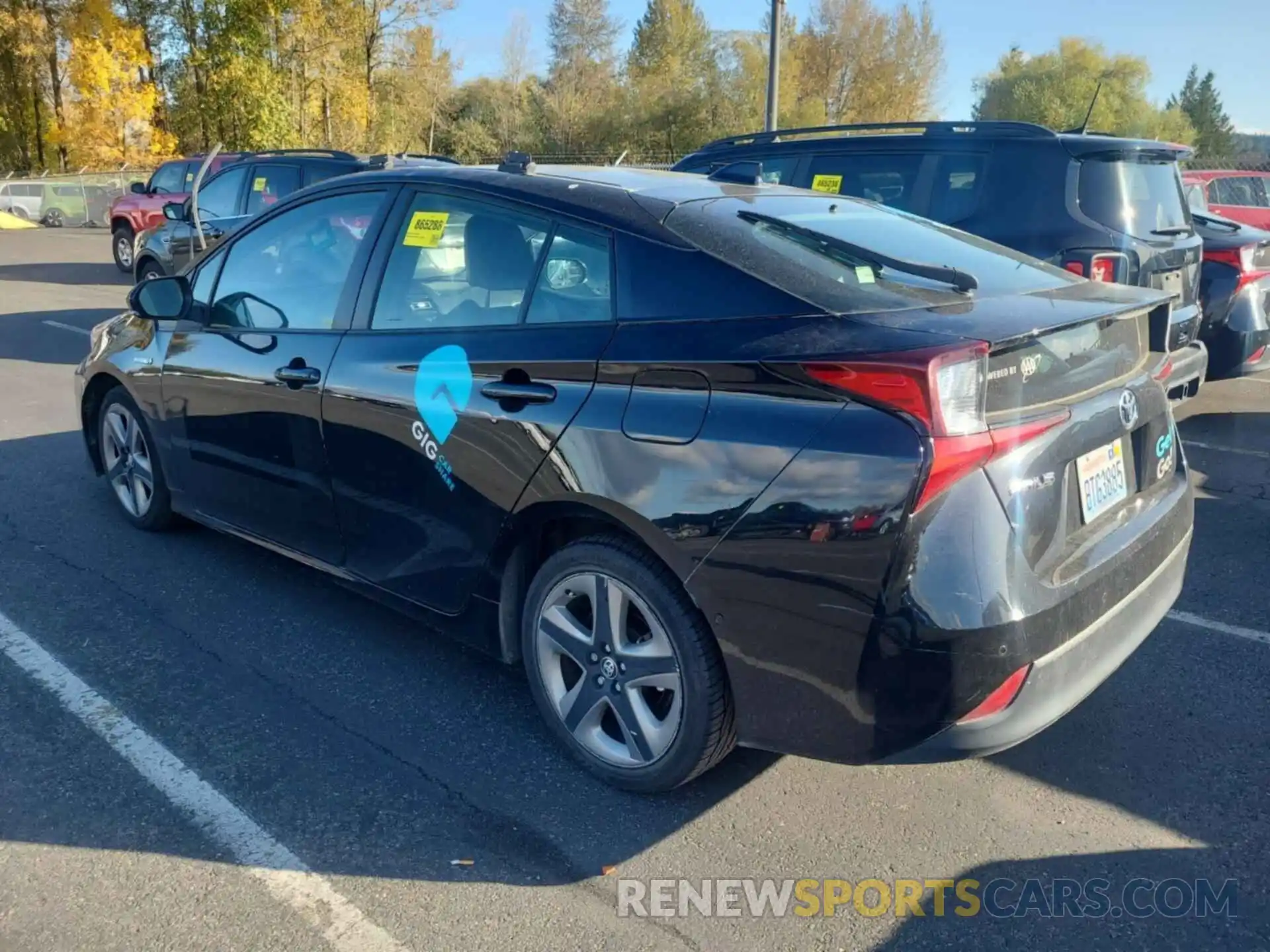 5 Photograph of a damaged car JTDKARFU6L3115614 TOYOTA PRIUS 2020