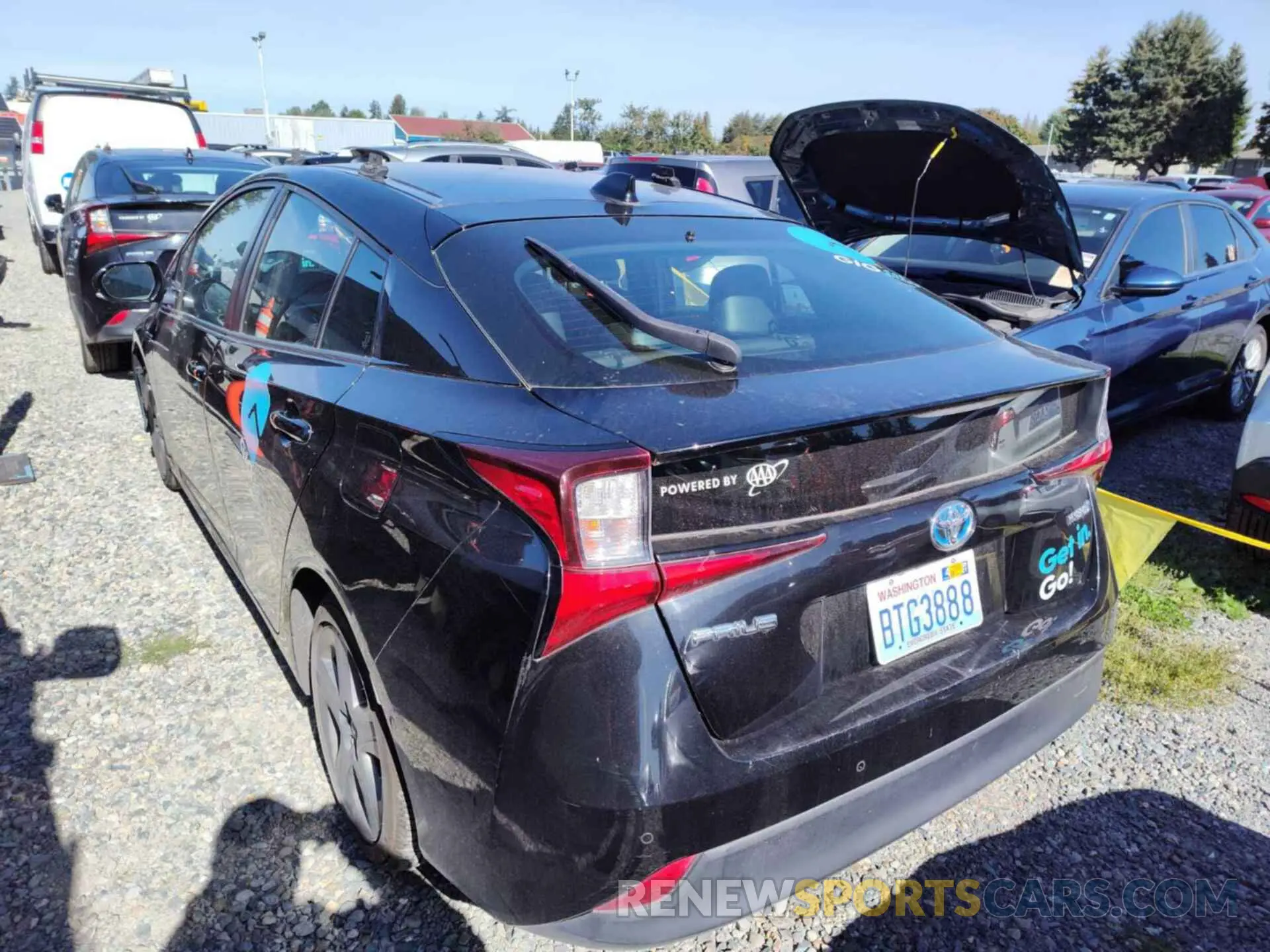 34 Photograph of a damaged car JTDKARFU6L3115743 TOYOTA PRIUS 2020