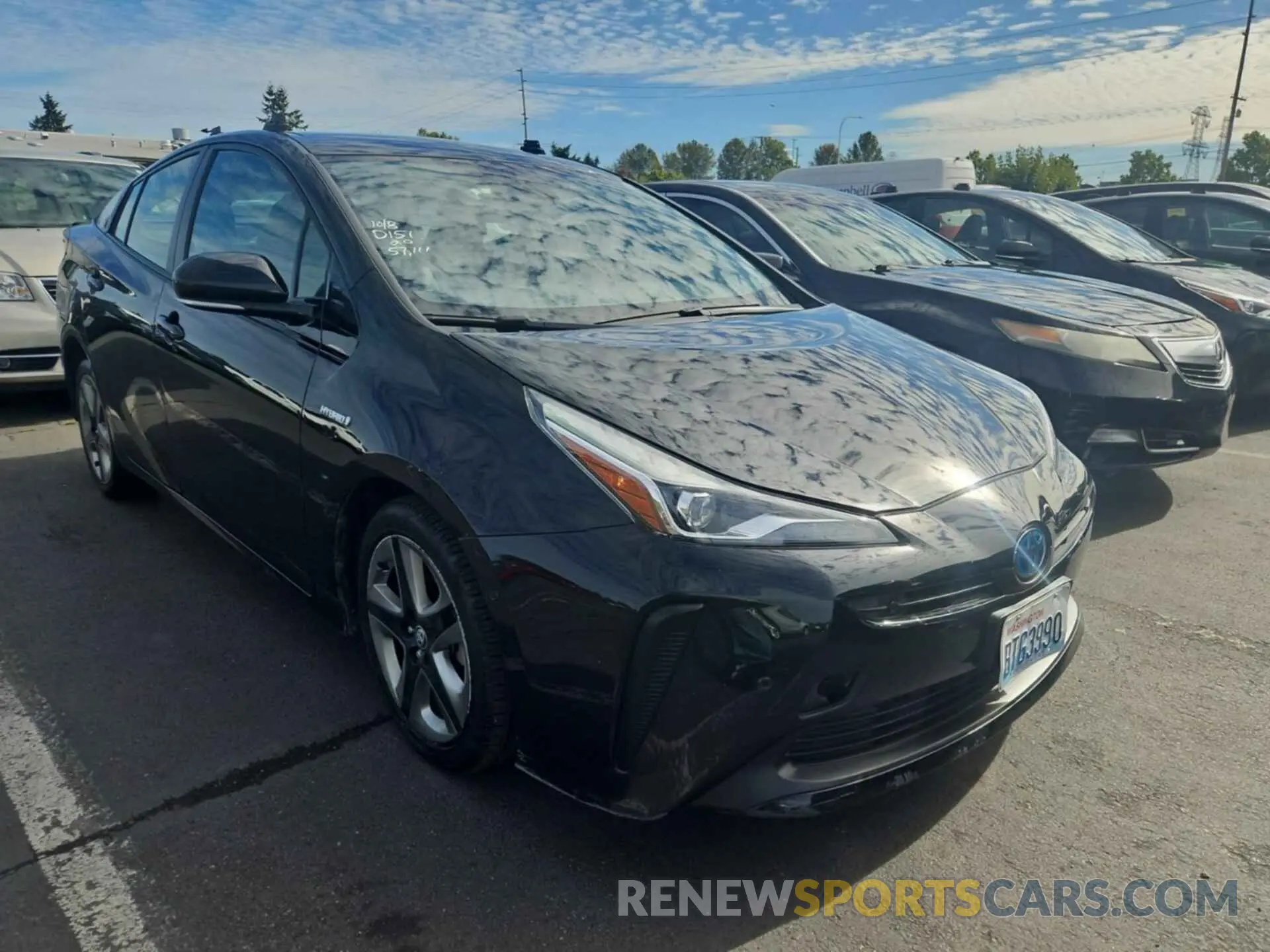 17 Photograph of a damaged car JTDKARFU6L3116231 TOYOTA PRIUS 2020