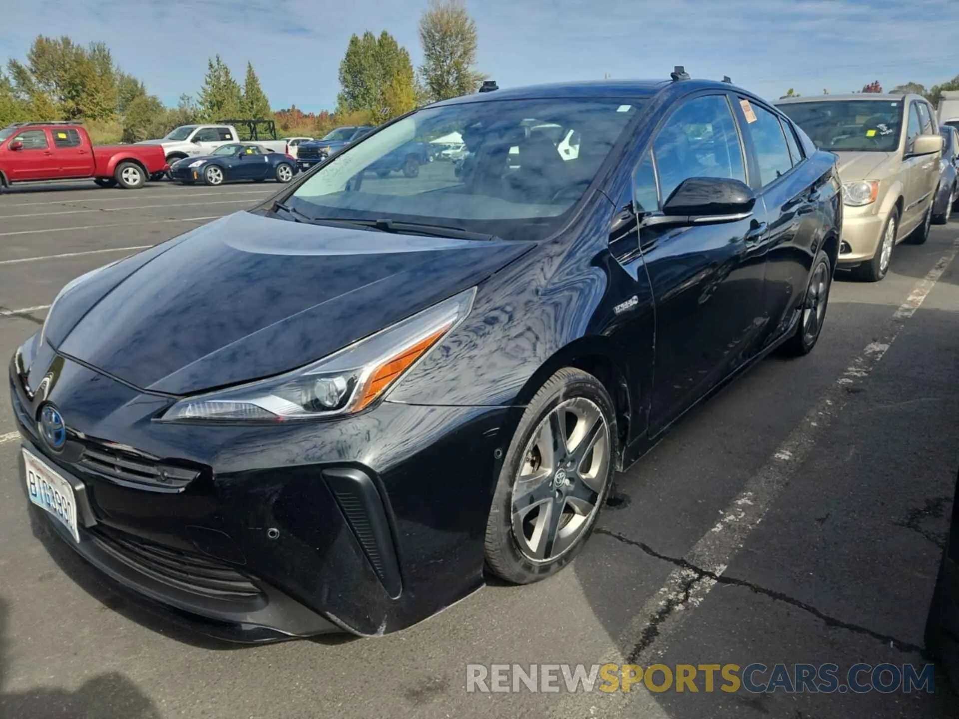 5 Photograph of a damaged car JTDKARFU6L3116231 TOYOTA PRIUS 2020