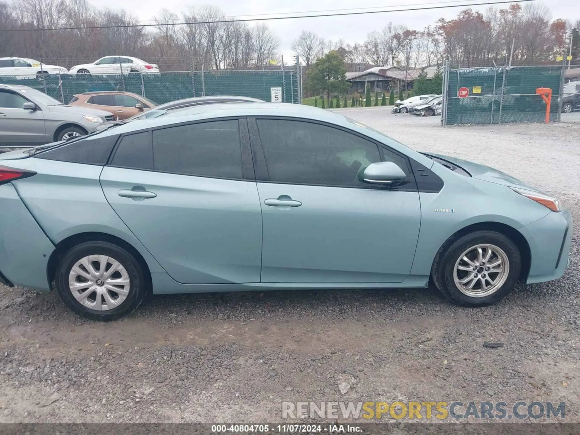 13 Photograph of a damaged car JTDKARFU6L3118741 TOYOTA PRIUS 2020