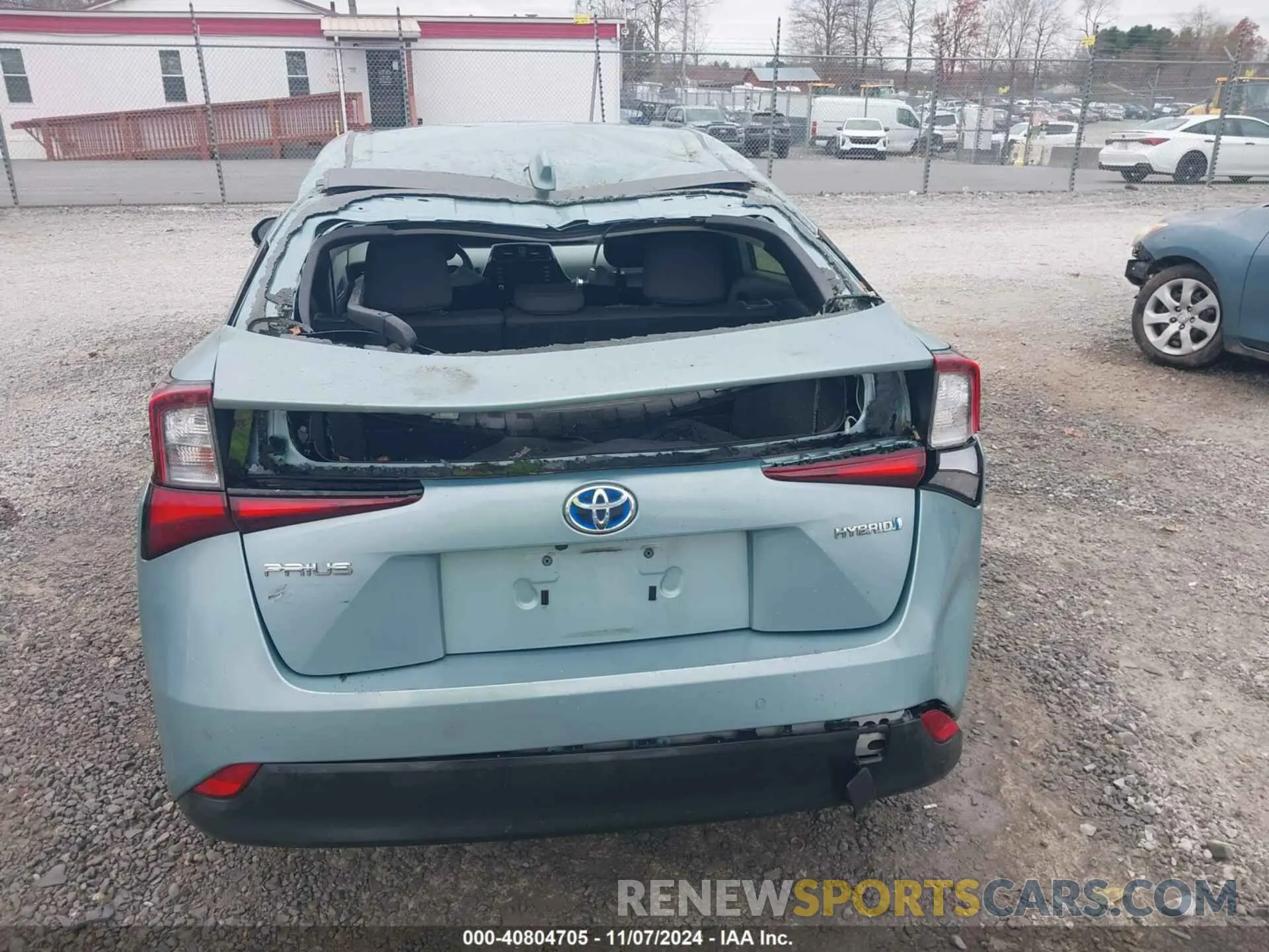 16 Photograph of a damaged car JTDKARFU6L3118741 TOYOTA PRIUS 2020