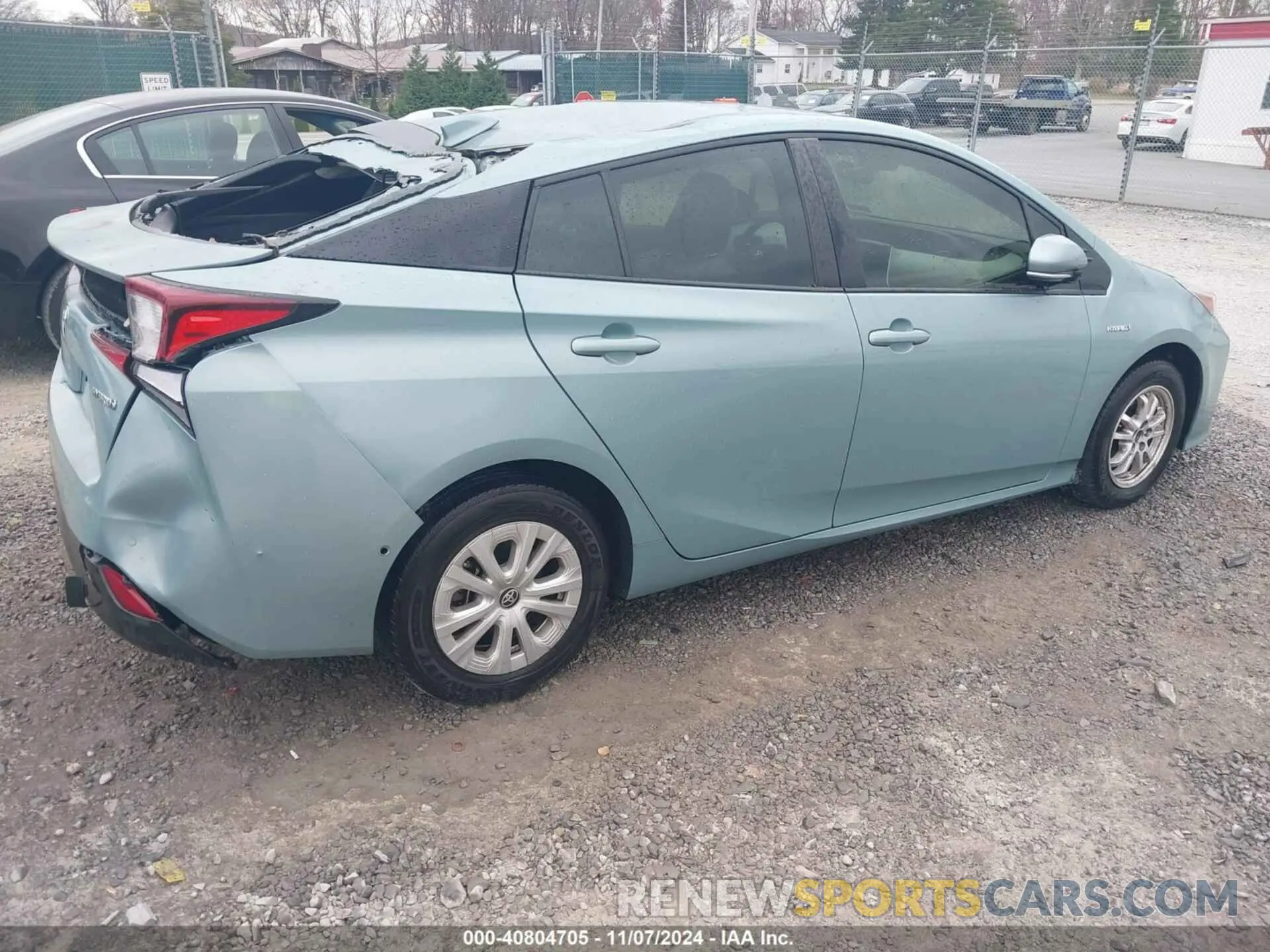 4 Photograph of a damaged car JTDKARFU6L3118741 TOYOTA PRIUS 2020
