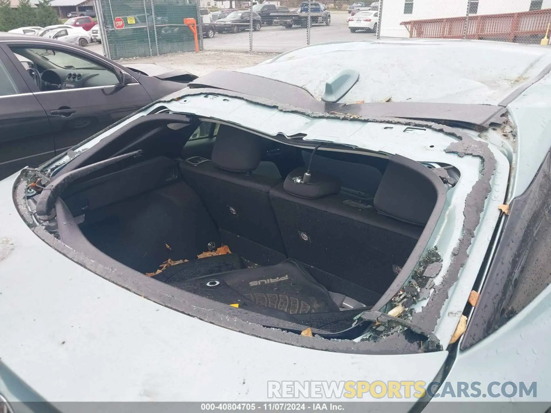 6 Photograph of a damaged car JTDKARFU6L3118741 TOYOTA PRIUS 2020