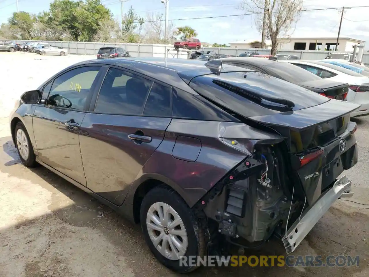 3 Photograph of a damaged car JTDKARFU7L3104959 TOYOTA PRIUS 2020