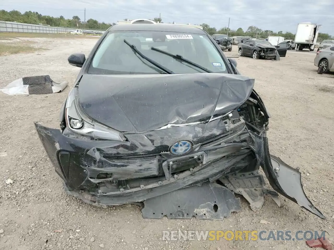5 Photograph of a damaged car JTDKARFU7L3109854 TOYOTA PRIUS 2020