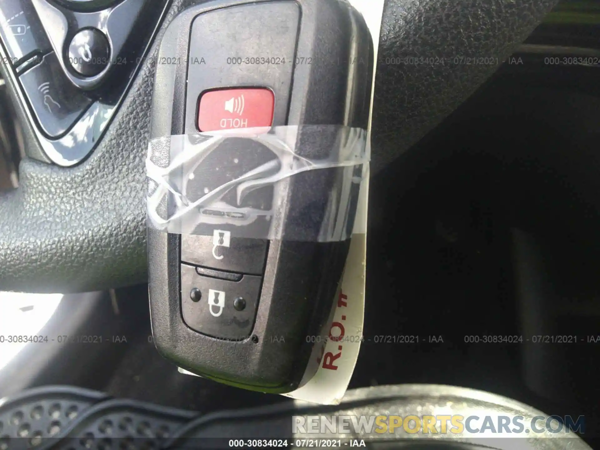 11 Photograph of a damaged car JTDKARFU7L3109949 TOYOTA PRIUS 2020