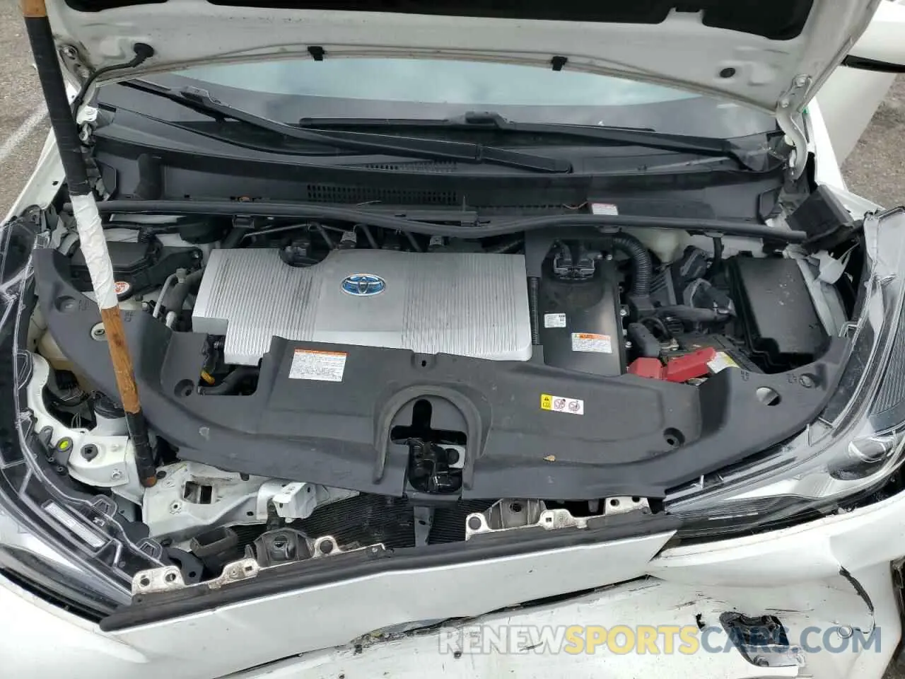 11 Photograph of a damaged car JTDKARFU7L3110860 TOYOTA PRIUS 2020