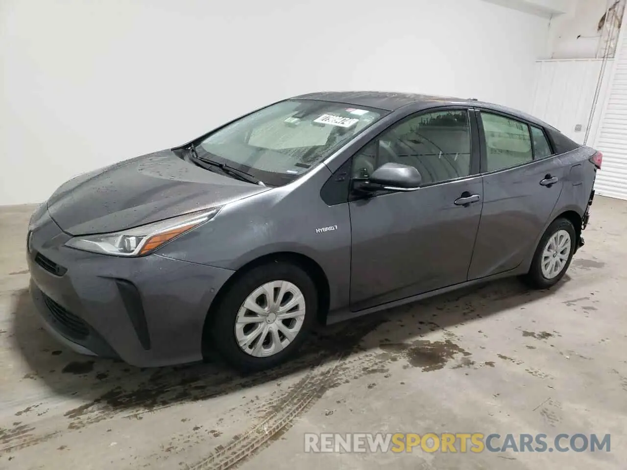 1 Photograph of a damaged car JTDKARFU7L3111006 TOYOTA PRIUS 2020
