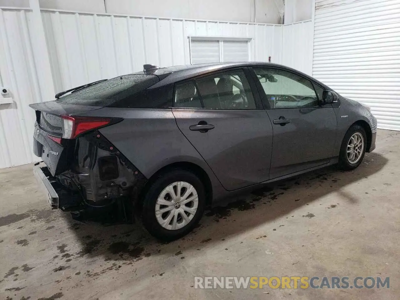 3 Photograph of a damaged car JTDKARFU7L3111006 TOYOTA PRIUS 2020