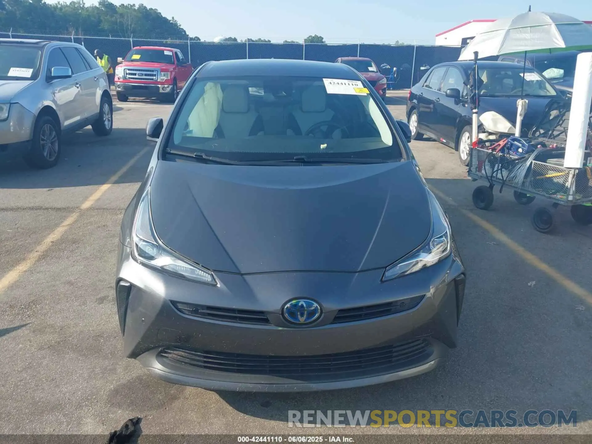 12 Photograph of a damaged car JTDKARFU7L3111118 TOYOTA PRIUS 2020