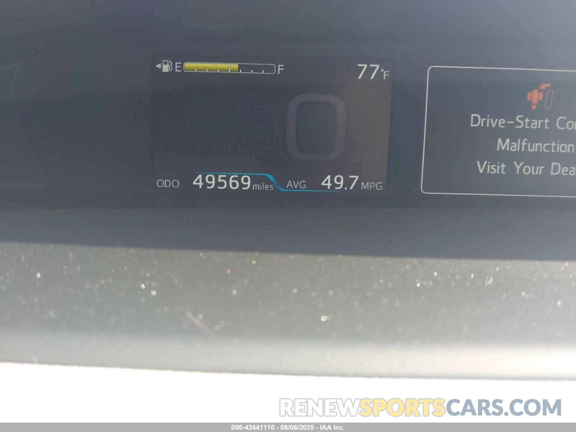15 Photograph of a damaged car JTDKARFU7L3111118 TOYOTA PRIUS 2020