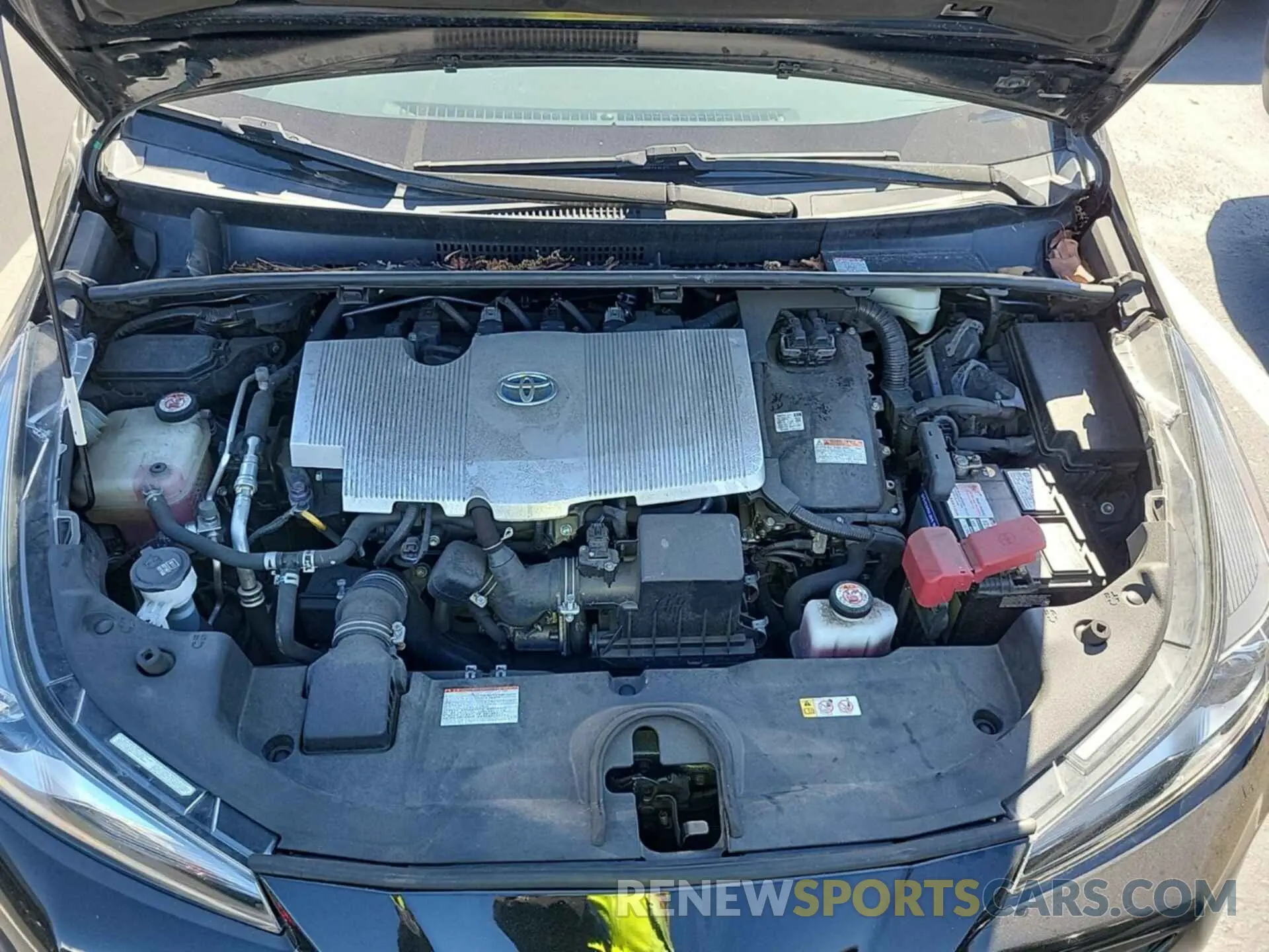 1 Photograph of a damaged car JTDKARFU7L3112088 TOYOTA PRIUS 2020