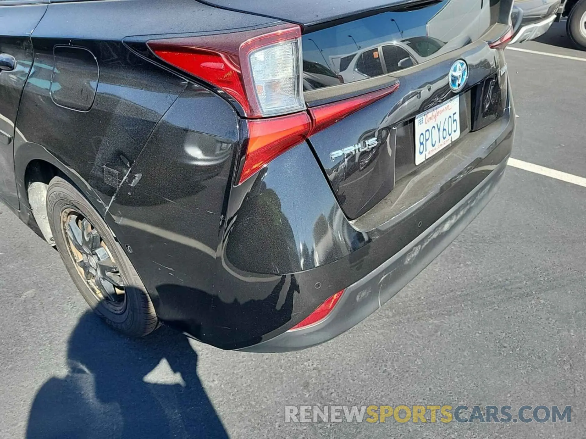 35 Photograph of a damaged car JTDKARFU7L3112088 TOYOTA PRIUS 2020