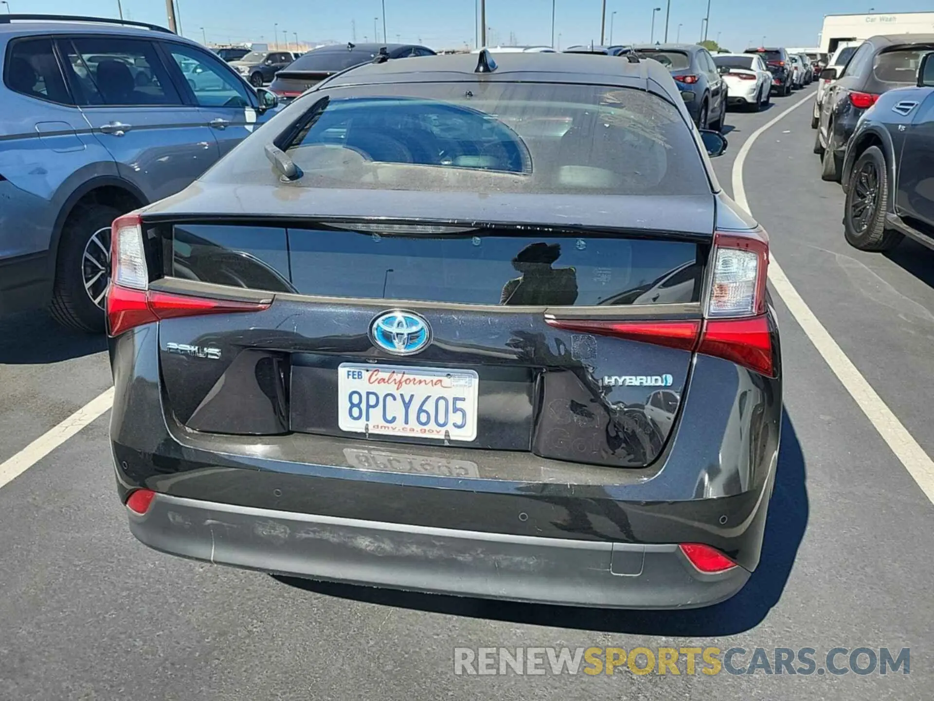 36 Photograph of a damaged car JTDKARFU7L3112088 TOYOTA PRIUS 2020