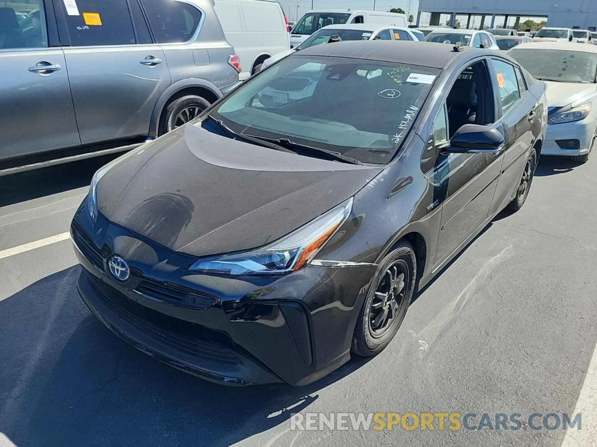 38 Photograph of a damaged car JTDKARFU7L3112088 TOYOTA PRIUS 2020