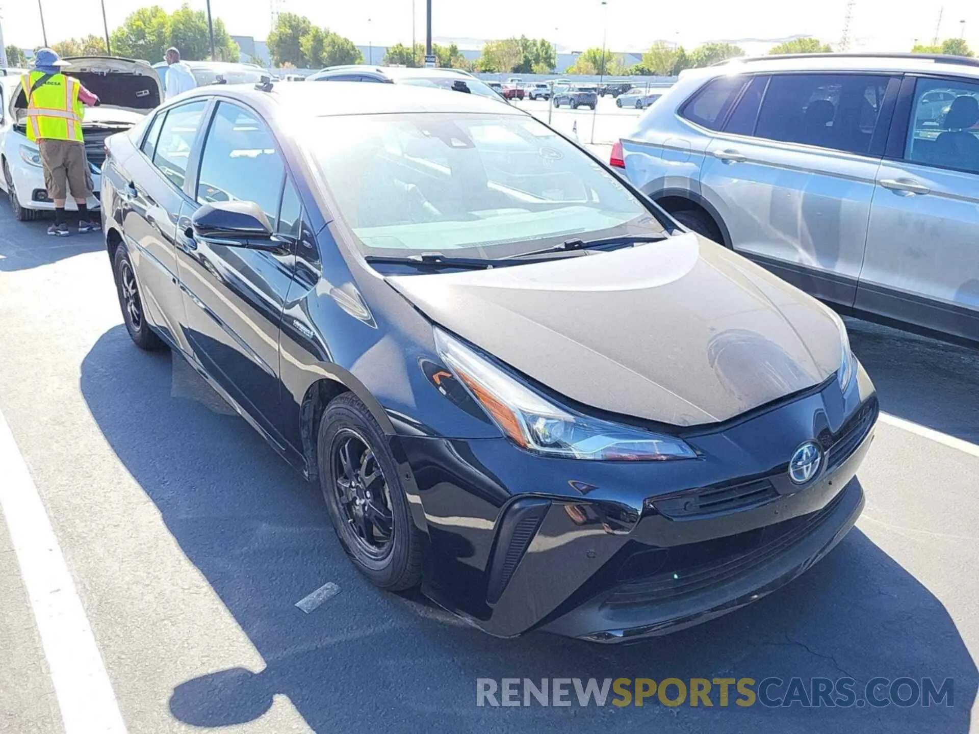 4 Photograph of a damaged car JTDKARFU7L3112088 TOYOTA PRIUS 2020
