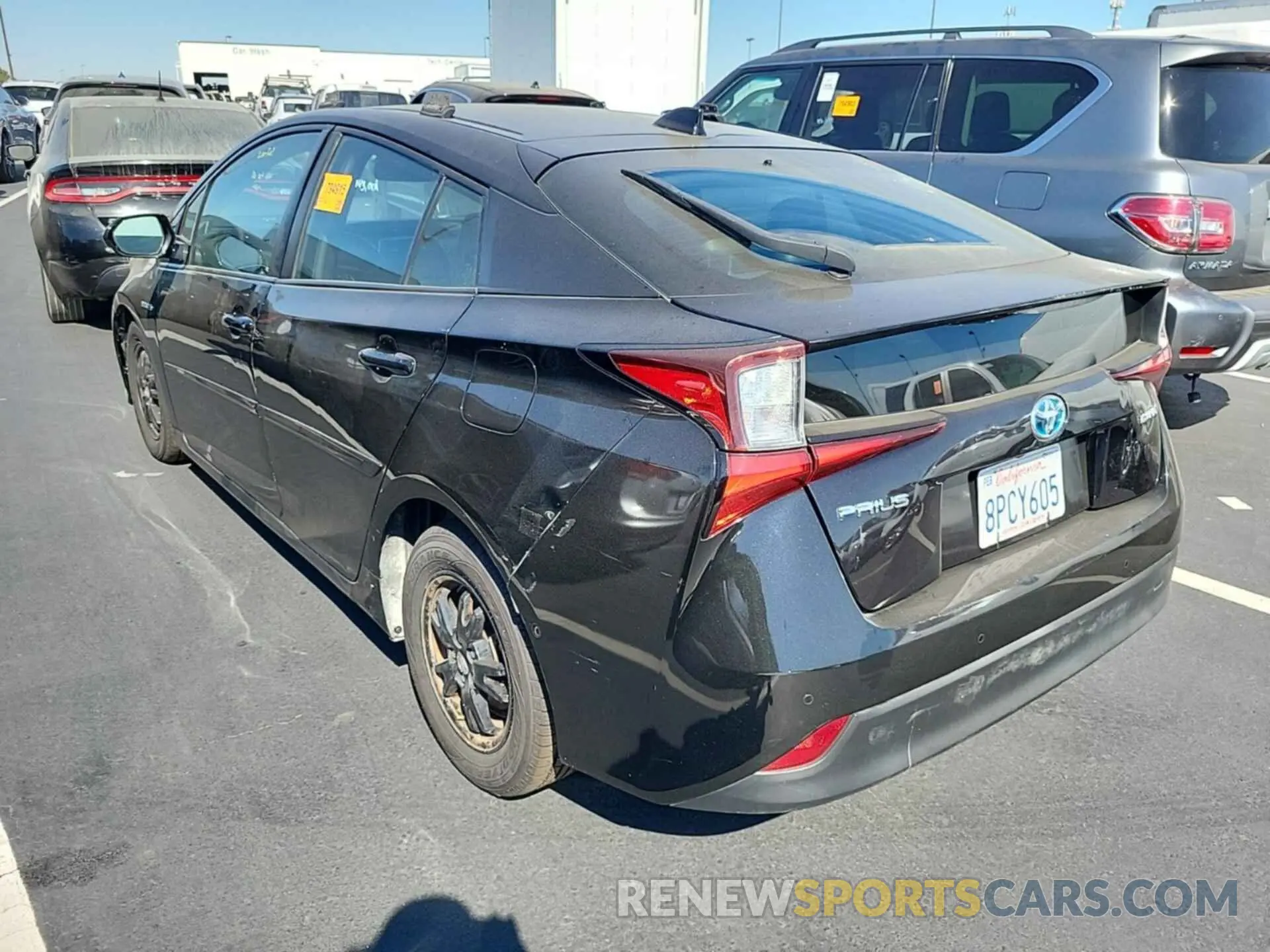 6 Photograph of a damaged car JTDKARFU7L3112088 TOYOTA PRIUS 2020