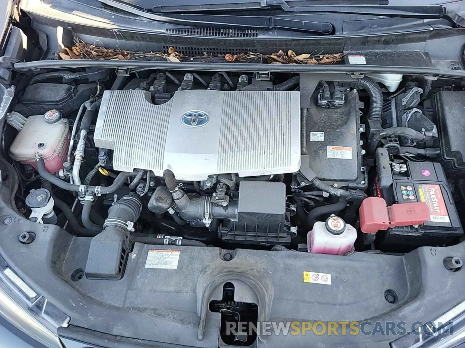 1 Photograph of a damaged car JTDKARFU7L3112155 TOYOTA PRIUS 2020
