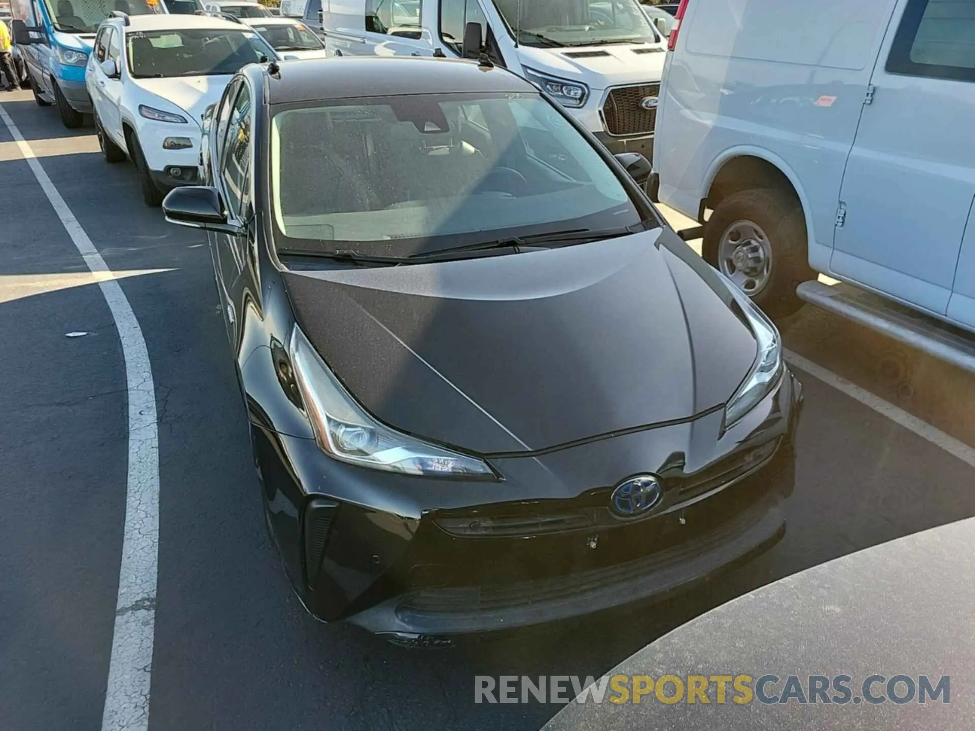 13 Photograph of a damaged car JTDKARFU7L3112155 TOYOTA PRIUS 2020