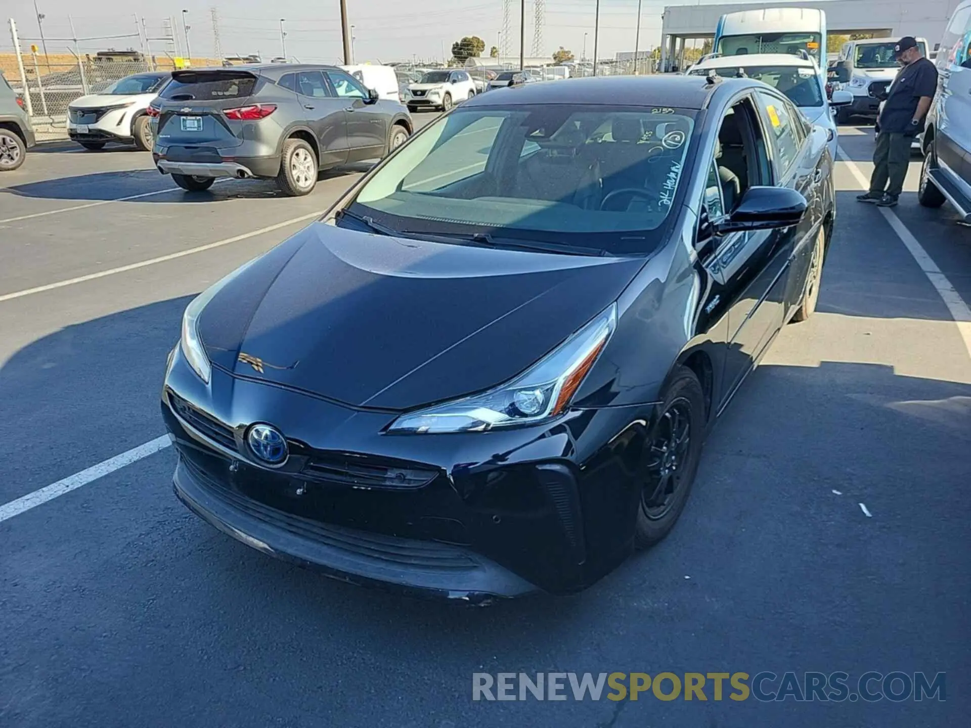 42 Photograph of a damaged car JTDKARFU7L3112155 TOYOTA PRIUS 2020