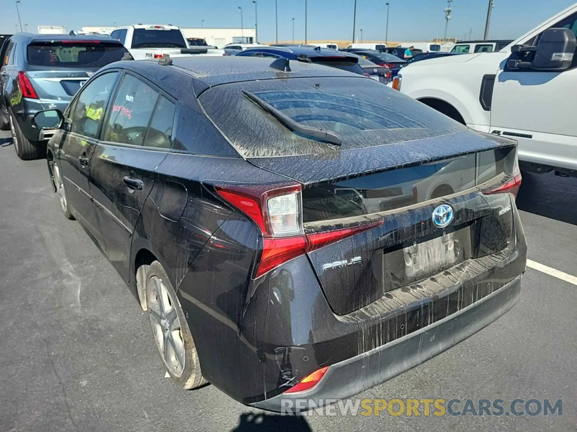 36 Photograph of a damaged car JTDKARFU7L3112298 TOYOTA PRIUS 2020