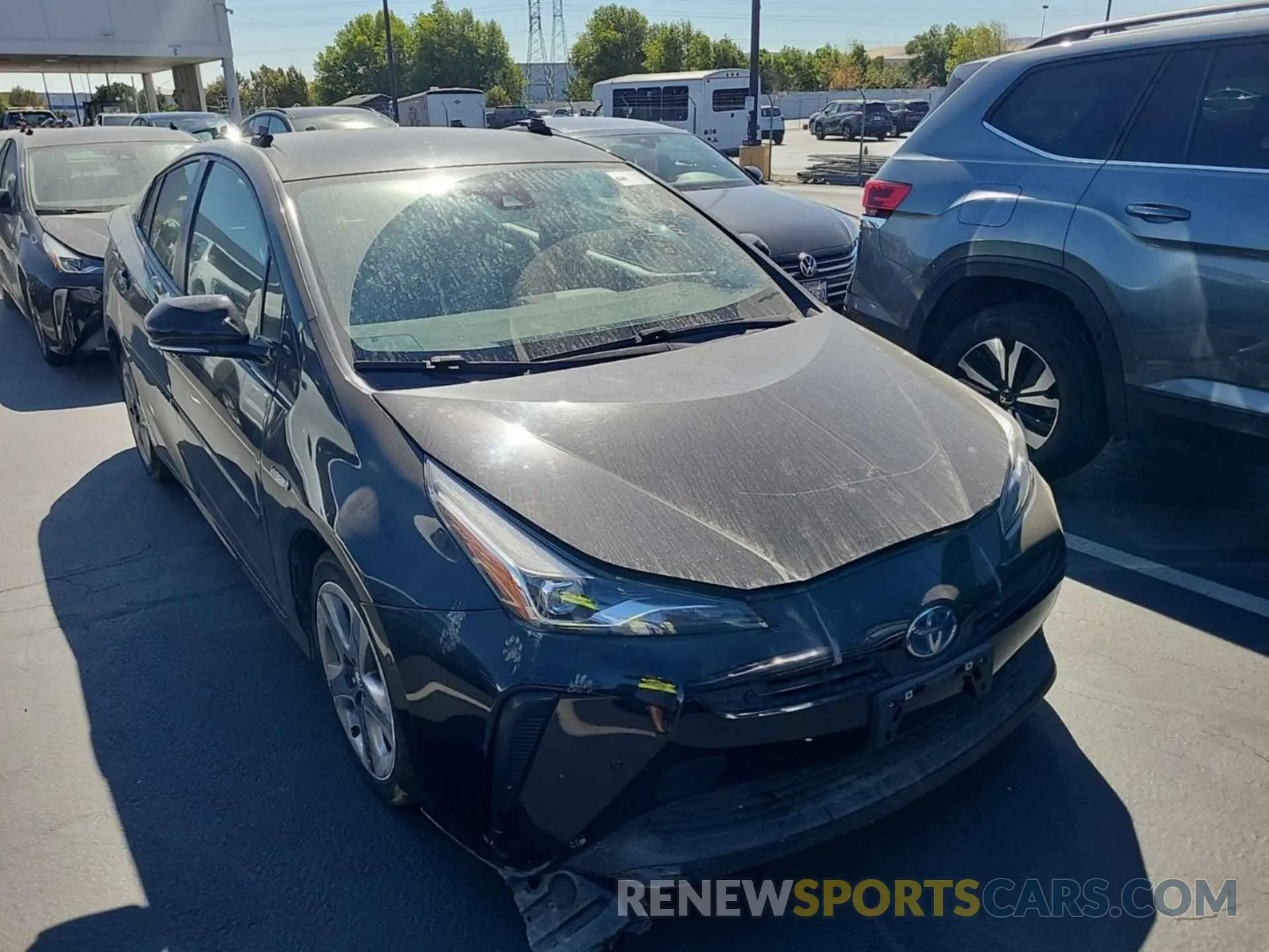 40 Photograph of a damaged car JTDKARFU7L3112298 TOYOTA PRIUS 2020